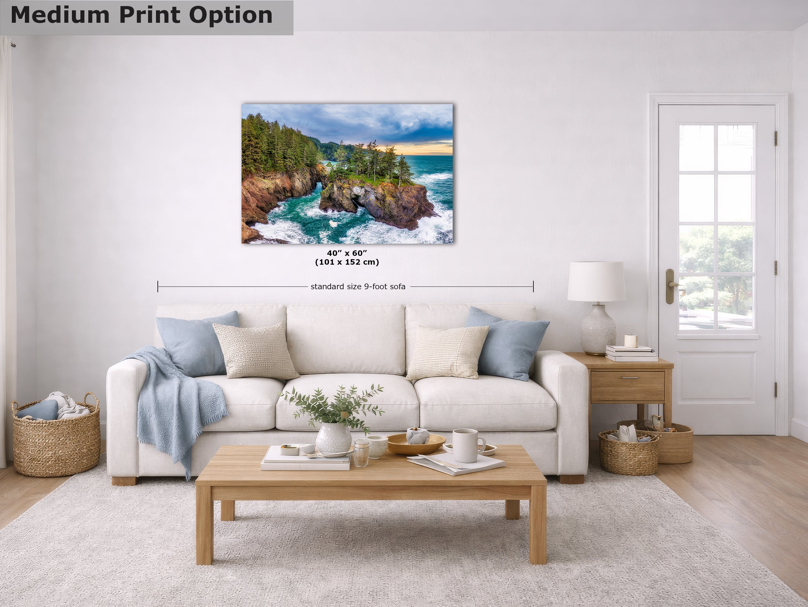Ocean Picture Limited Edition Print, Oregon Coast Nature Photo, Pacific Northwest