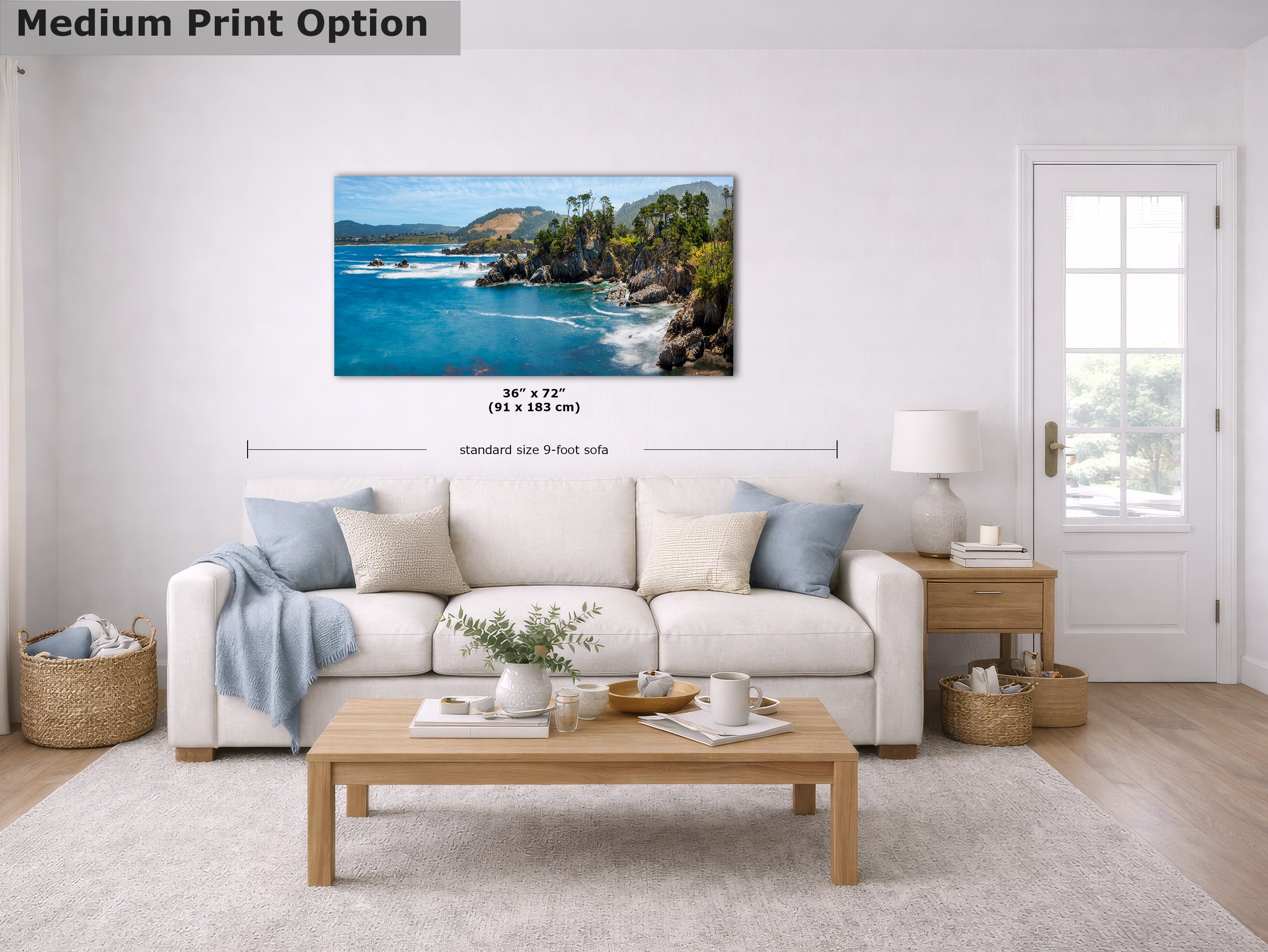 Limited Edition Fine Art Photography Ocean Picture, Point Lobos Oceanscape, Carmel California
