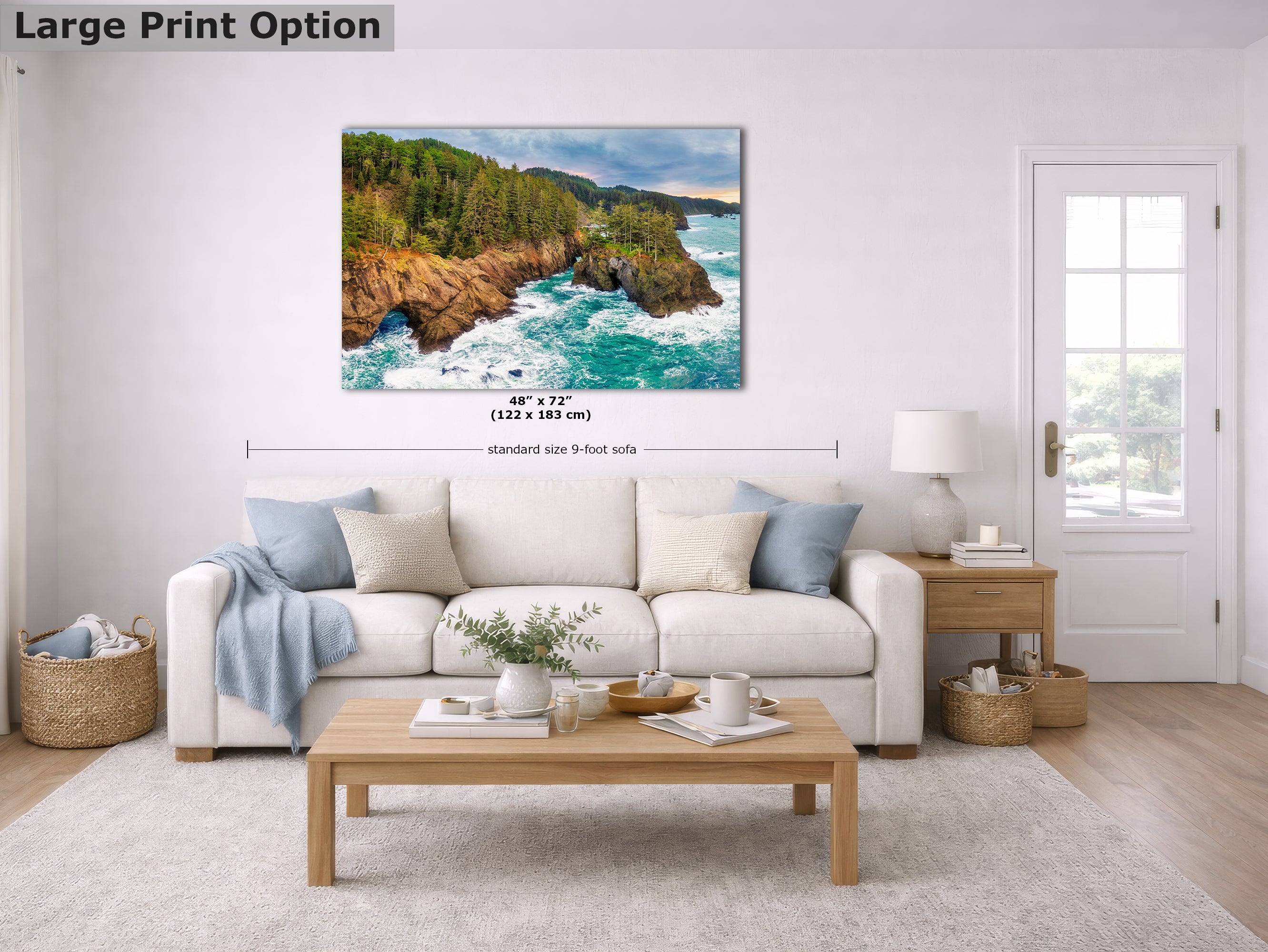 Ocean Picture Limited Edition Print, Oregon Coast Nature Photo, Pacific Northwest