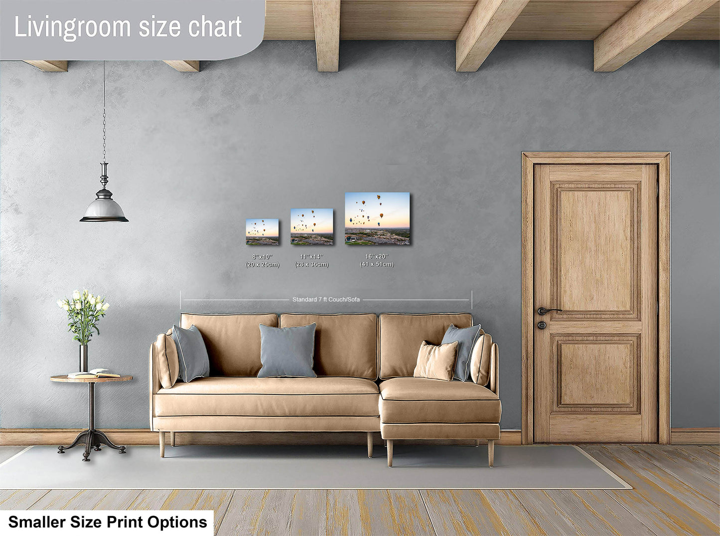 Airstream Rally Aerial View Photograph from the 2024 Albuquerque Balloon Fiesta in New Mexico