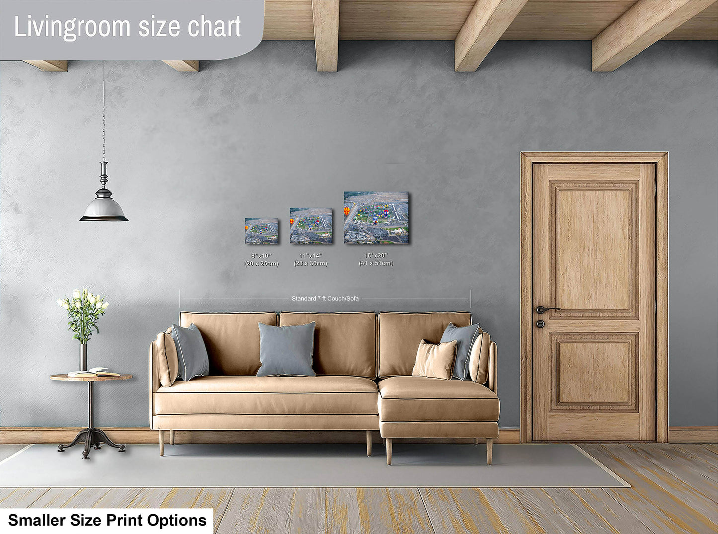 Hot Air Balloons over Airstream Rally from the 2024 Albuquerque Balloon Fiesta in New Mexico