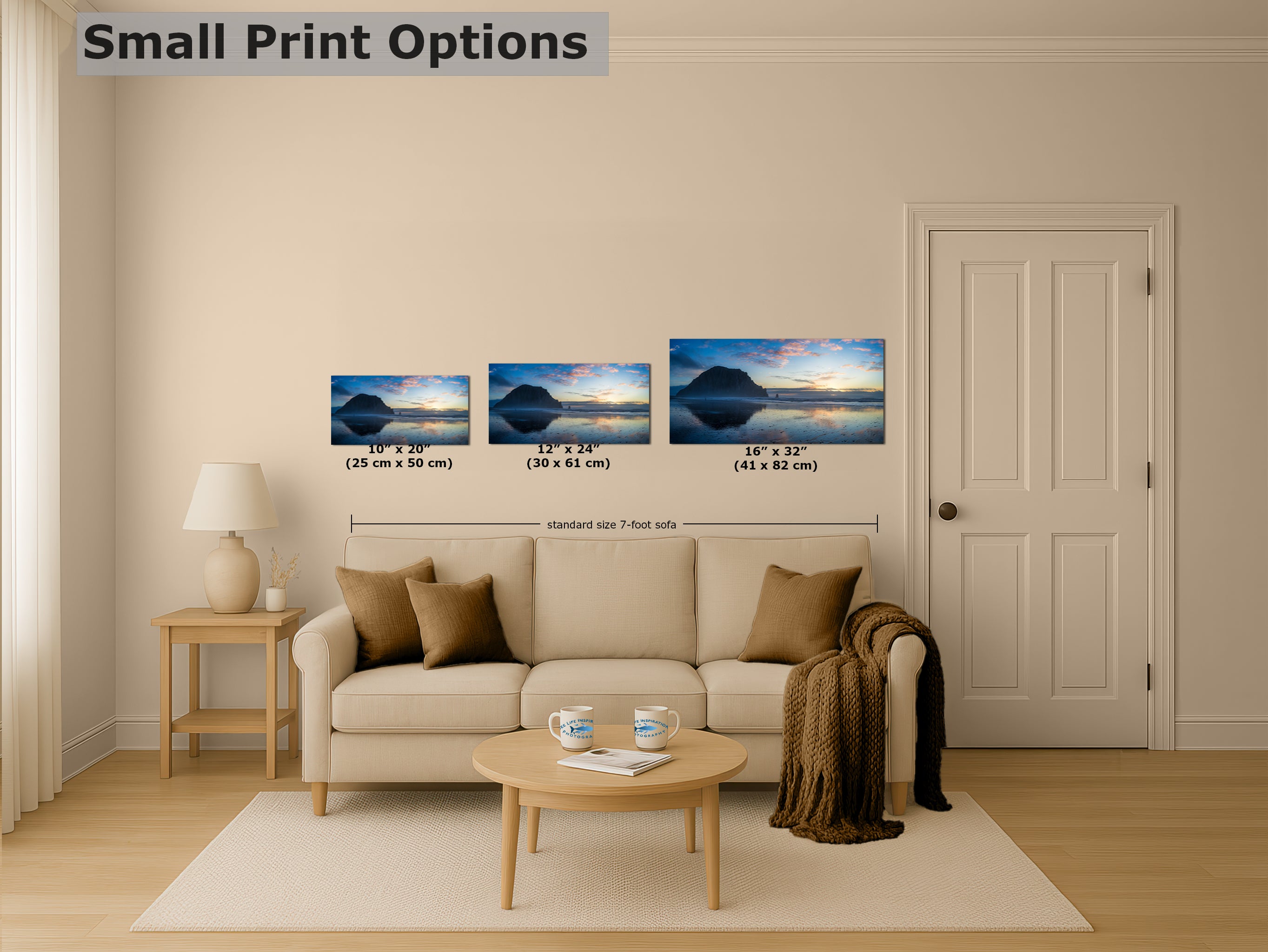 Morro Bay California Coastline Ocean Picture Nature Photo, Morro Rock Reflection, Coastal Relaxation Artwork, Dorm Room, Office & House Decor