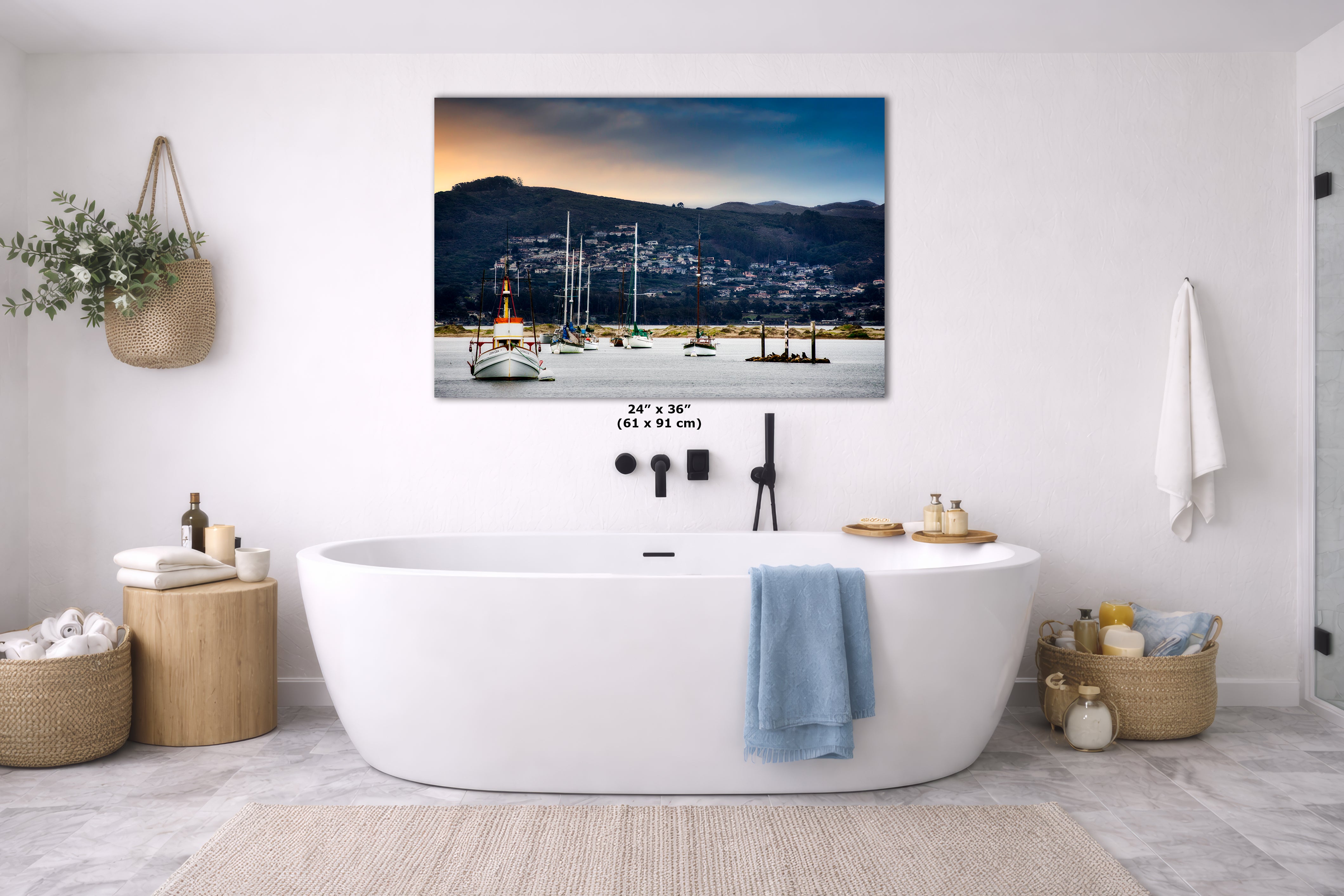 California Coastline Limited Edition Fine Art Print – Morro Bay Ocean Picture Nature Photo