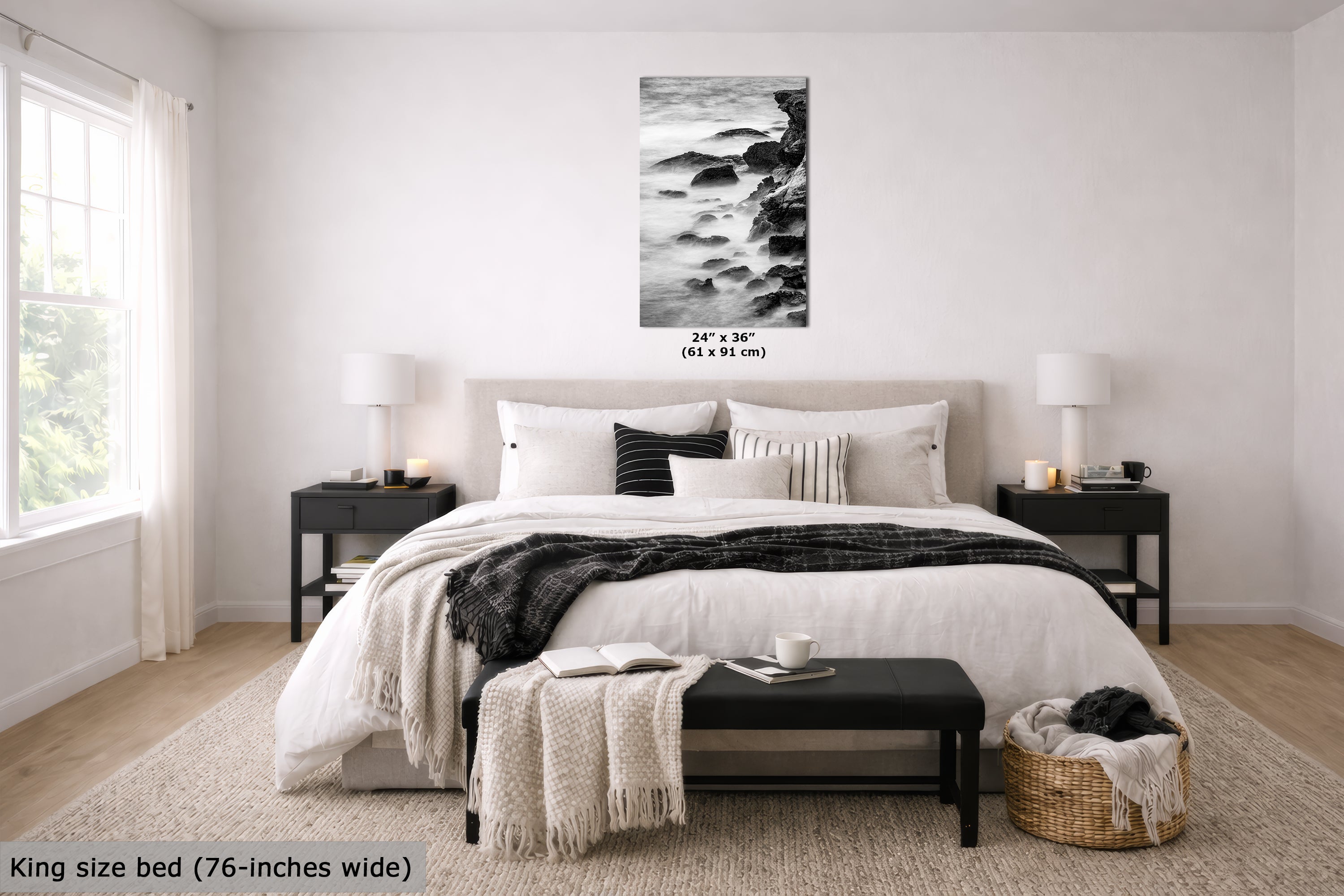 Limited Edition Fine Art Photography, Abstract Ocean Picture California Shoreline