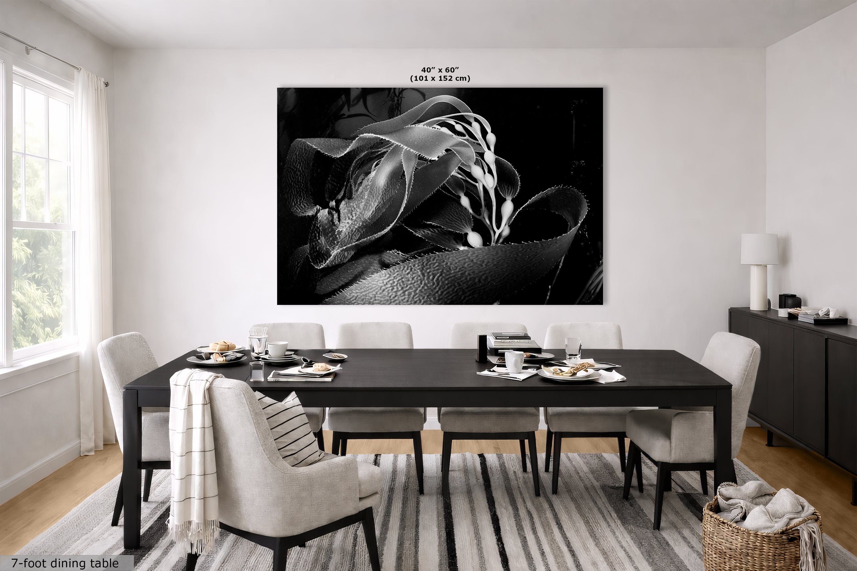Limited Edition Fine Art Photography, California Giant Kelp Ocean Life, Presence