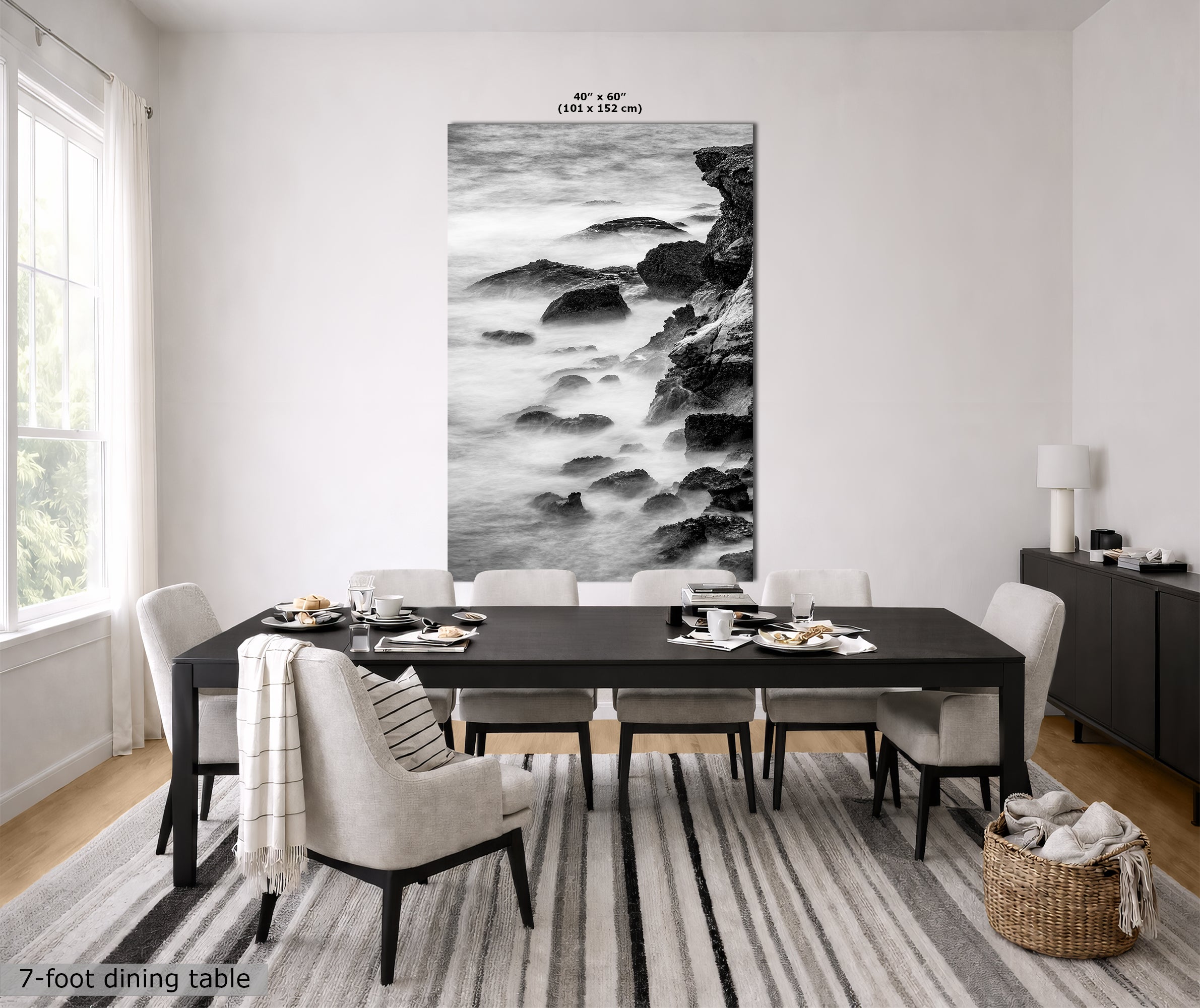 Limited Edition Fine Art Photography, Abstract Ocean Picture California Shoreline