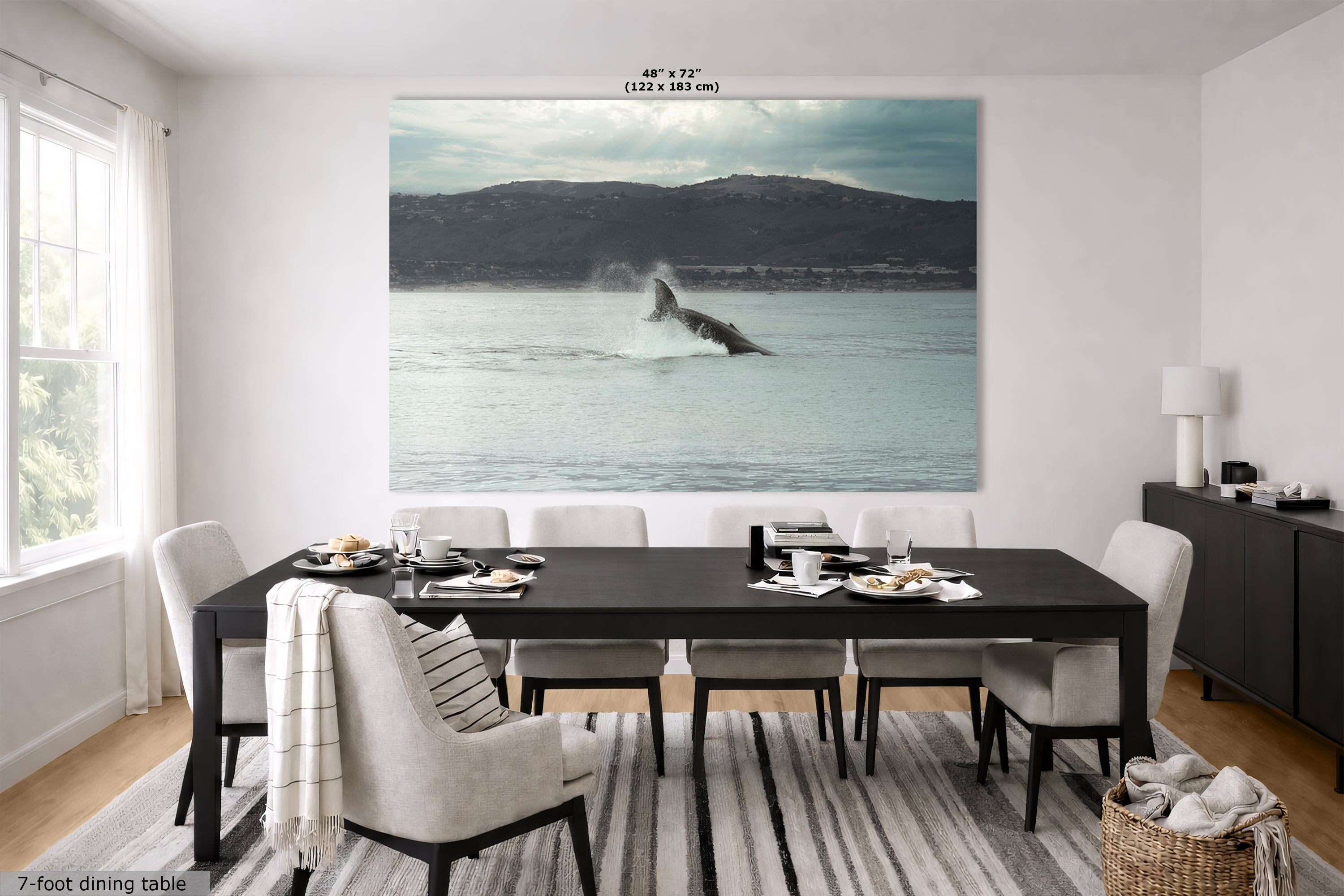 Humpback Whale Marine Mammal Wildlife Photography, Ocean Nature Art, Marine Conservation, Dolphin & Sea Life Gift, House Decor
