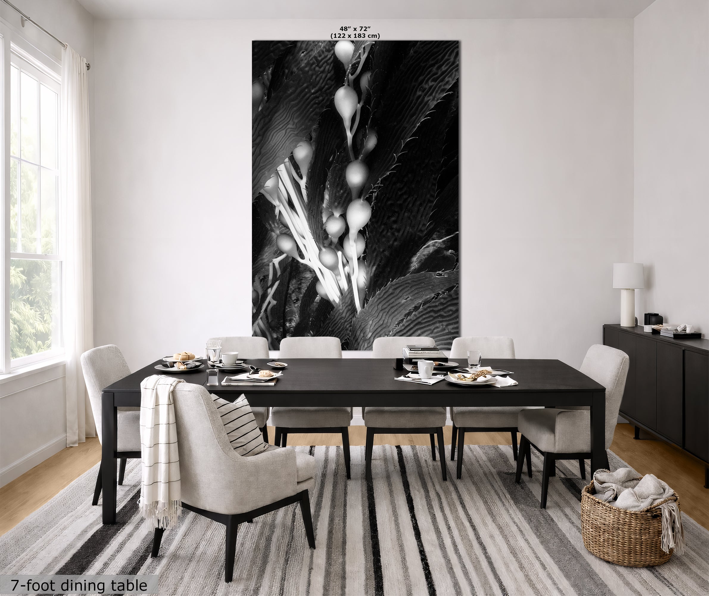 Limited Edition Fine Art Photography, Sea Life Art California Giant Kelp, Surrender
