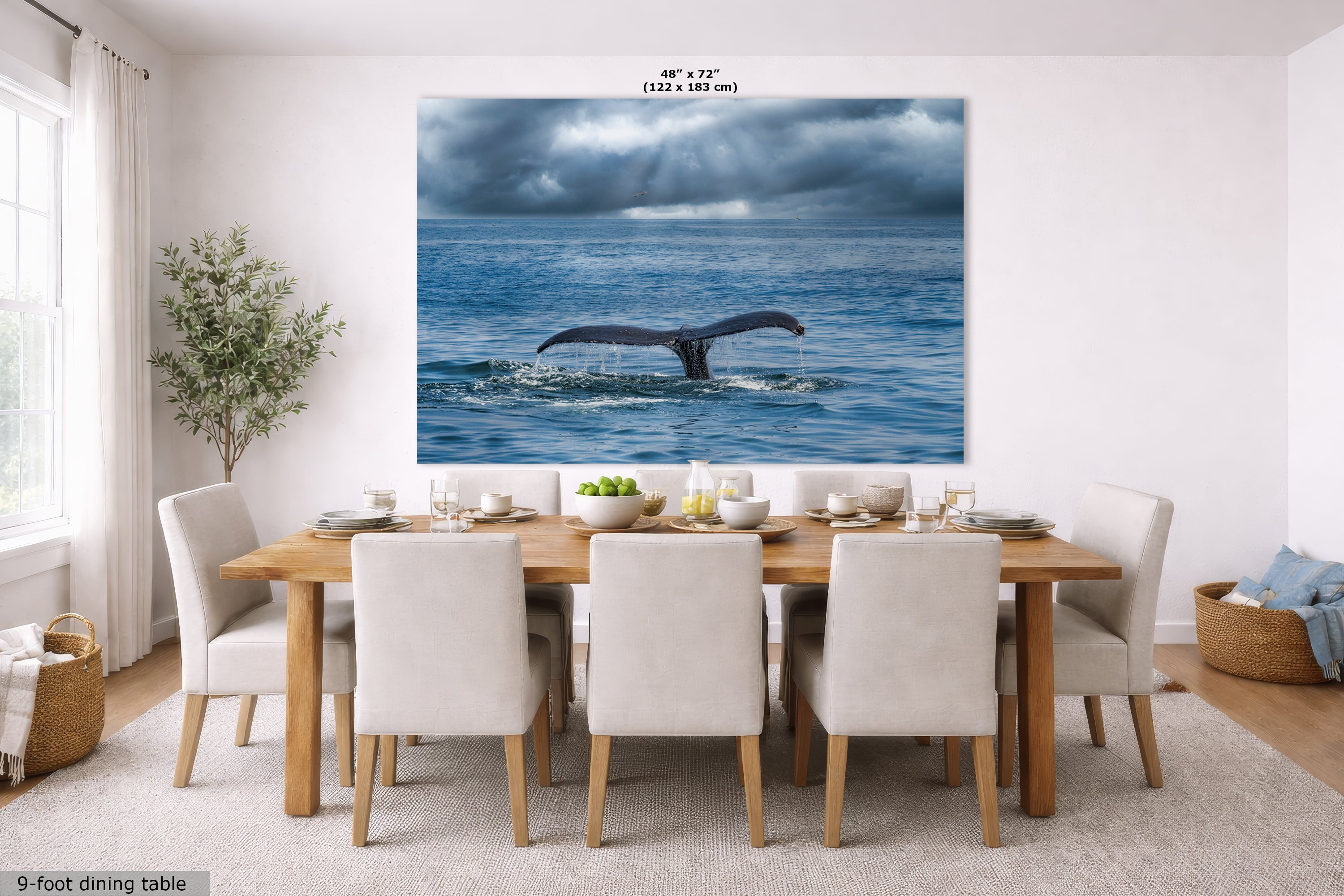 Wildlife Photography Ocean Picture Limited Edition Print Humpback Whale Fluke