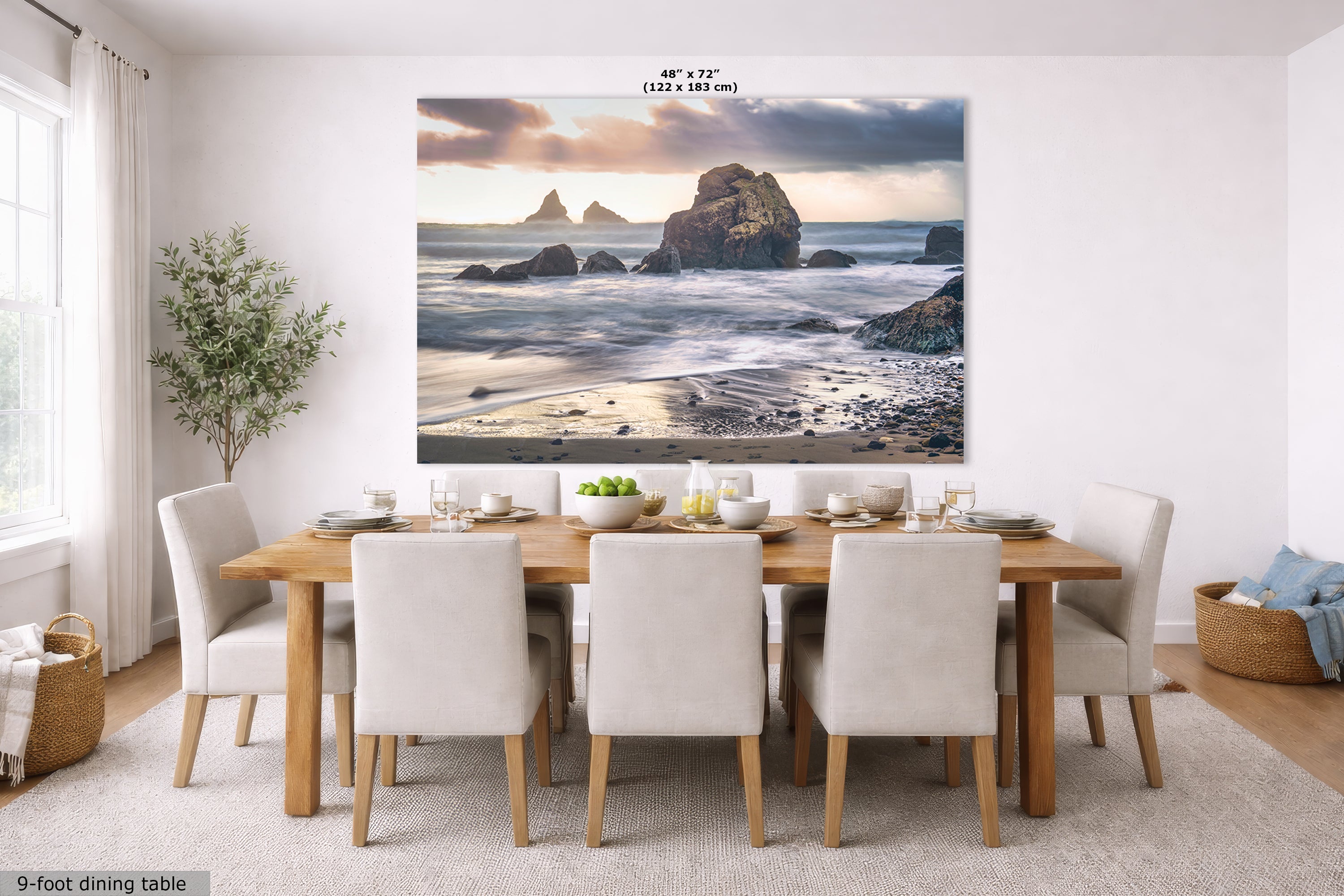Oregon Coast Limited Edition Print, Pacific Northwest Ocean Picture