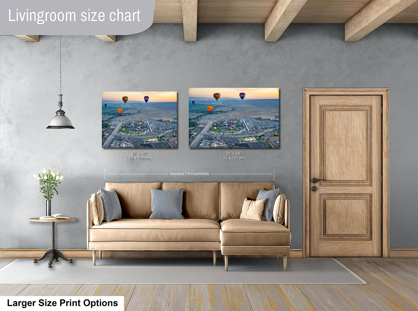 Airstream Rally Photo from the Aerial 2024 Albuquerque Balloon Fiesta in New Mexico