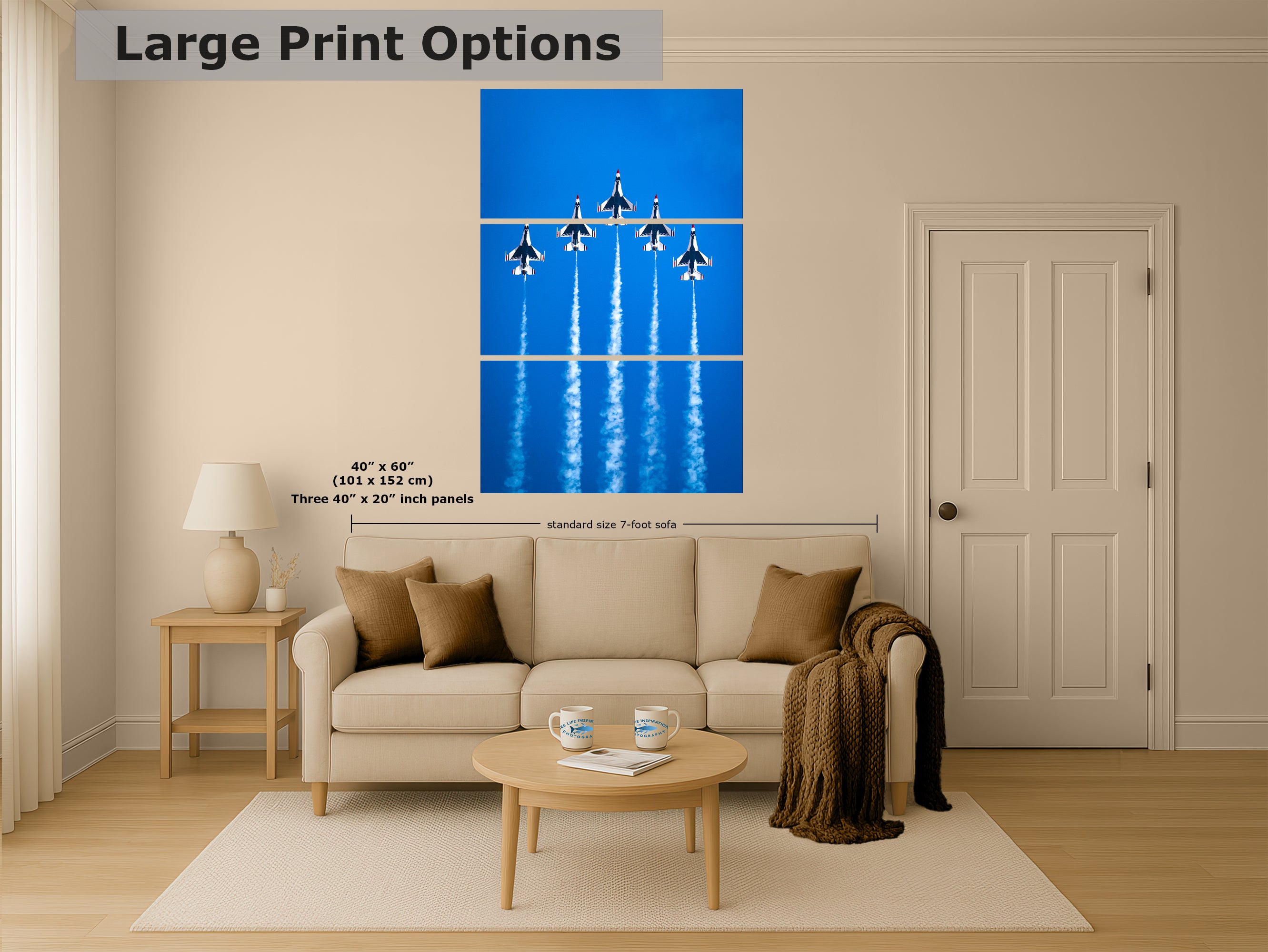 US Airforce Thunderbirds F-16 Fighting Falcon Aviation Artwork, Military Jet Fighter Wall Decor, Aviation Photo, Man Cave or Garage Art