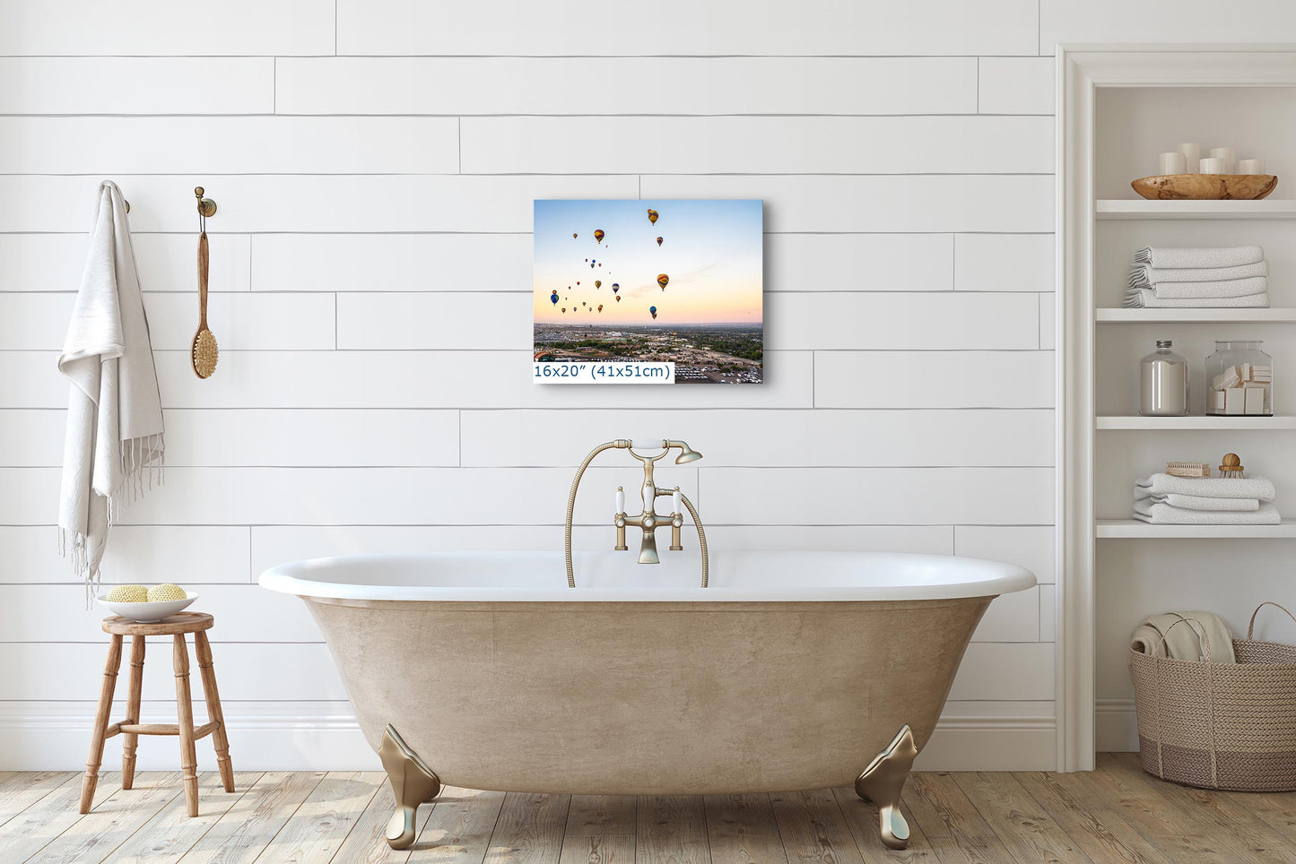 Airstream Rally Aerial View Photograph from the 2024 Albuquerque Balloon Fiesta in New Mexico