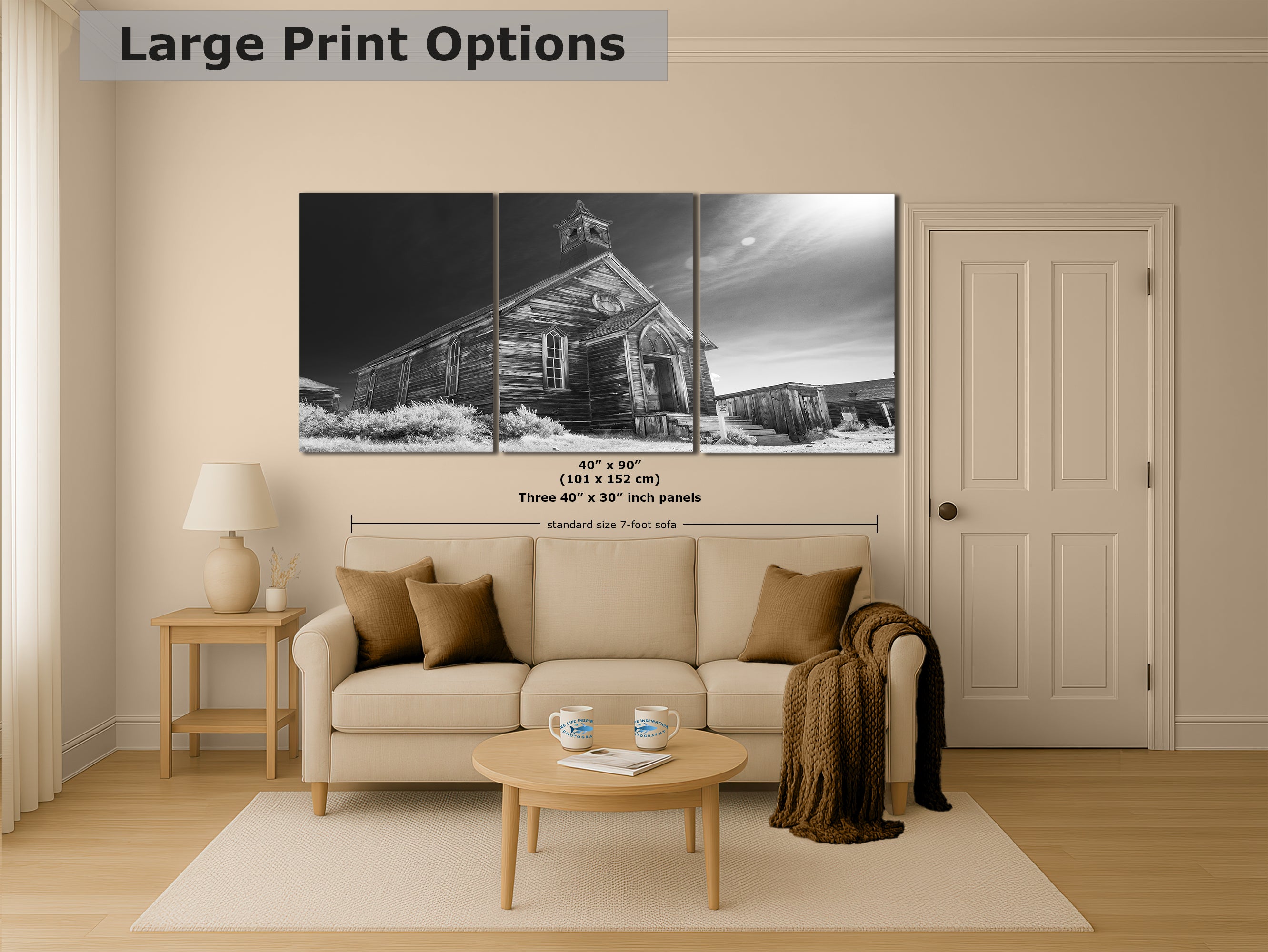 Bodie Ghost Town Western Decor | Abandoned Forgotten Towns | Black and White Historic California Photography