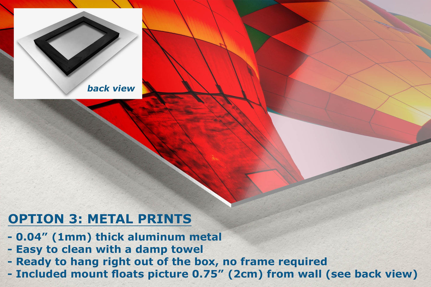 Hot Air Balloon Festival Morning Glow Photo | Albuquerque New Mexico Balloon Fiesta Wall Art | Office, Cubicle & House Decor