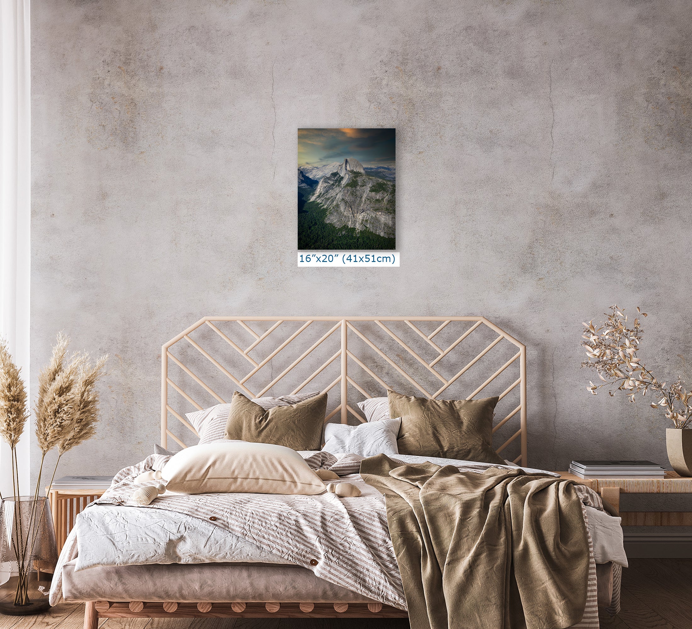 Half Dome Wall Art, Yosemite National Park Nature Photo