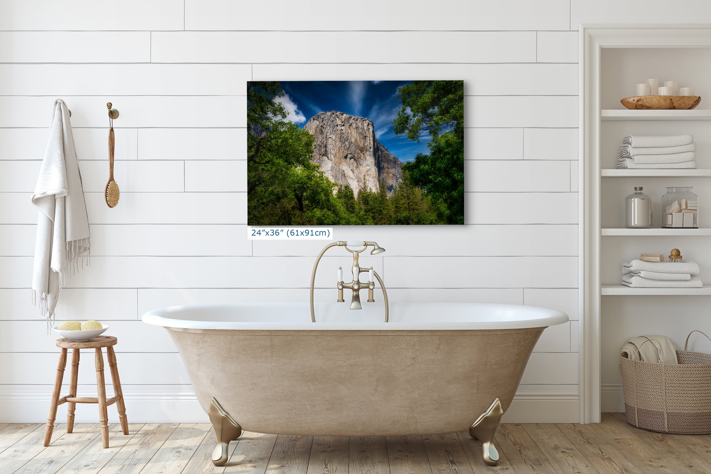 El Capitan Wall Art, Yosemite National Park Nature Photo