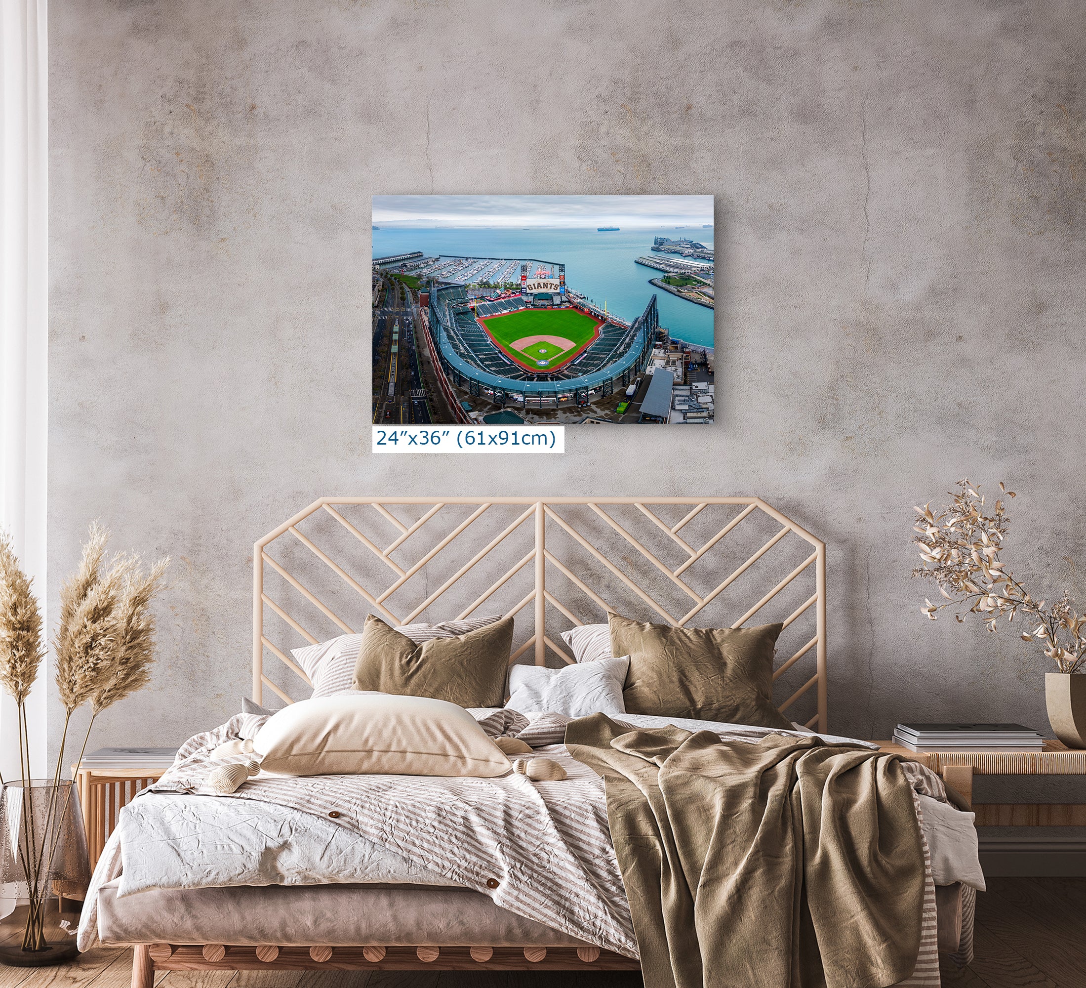 San Francisco Giants Baseball Stadium, Oracle Park Canvas Print