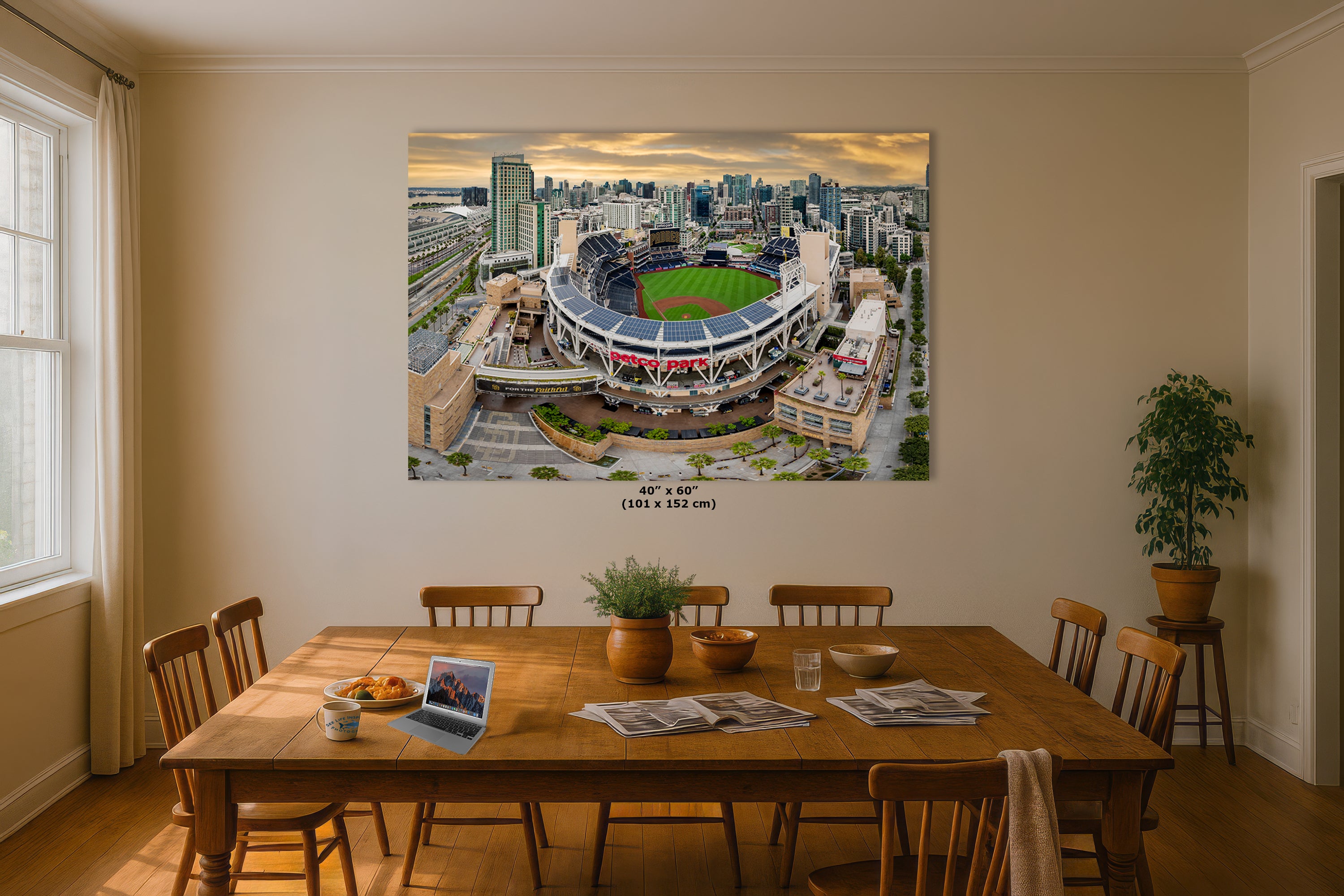 San Diego Padres Baseball Stadium Petco Park Canvas Print