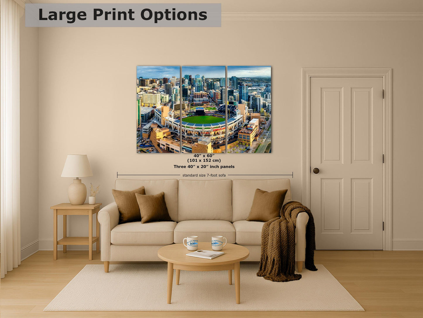 San Diego Padres Baseball Petco Park – MLB Stadium Wall Art for Sports Fans & Home Decor