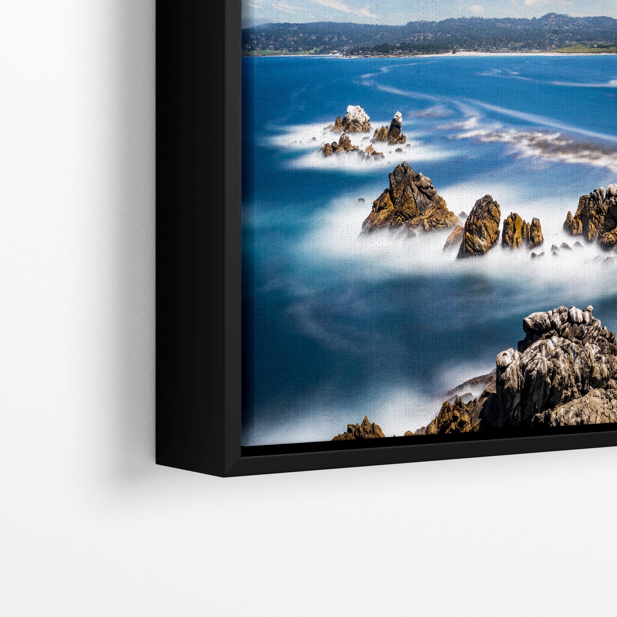 Point Lobos Shoreline, Carmel California Coastline Ocean Picture, Relaxation Artwork Nature Photo for Meditation, Office, Dorm, House Decor