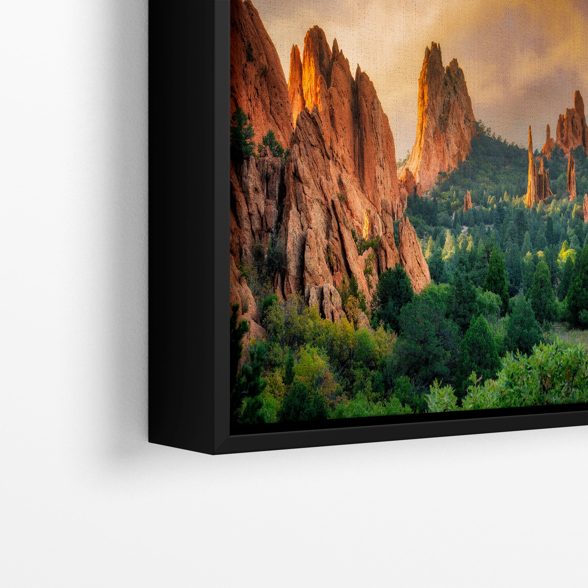 Garden of the Gods Colorado Mountain Picture Nature Photo, Rocky Mountain Relaxation Artwork for Meditation, Office, & House Decor