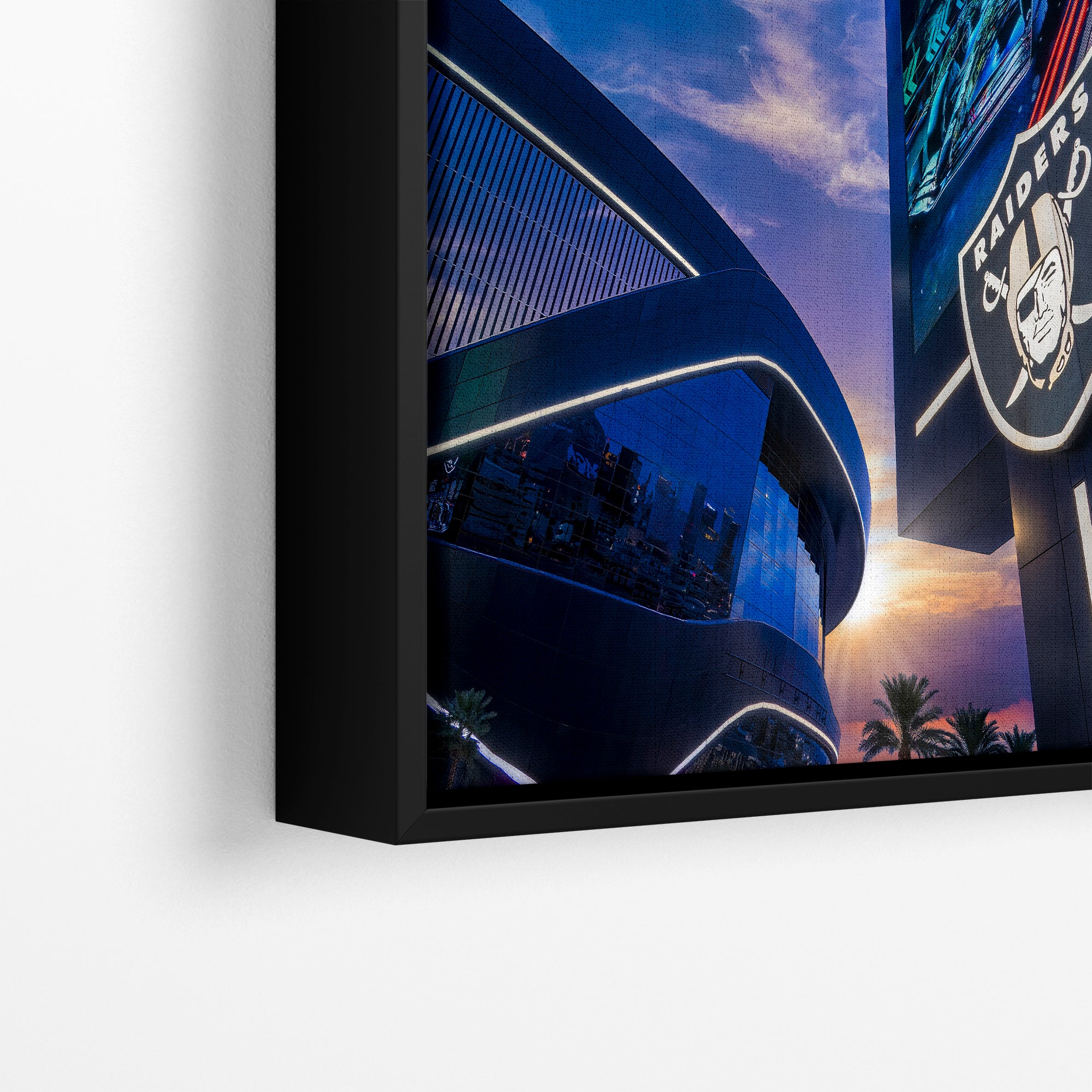 Las Vegas Raiders Football Decor, Allegiant Stadium Photograph Poster, NFL Man Cave, Dorm Room & Office Wall Art