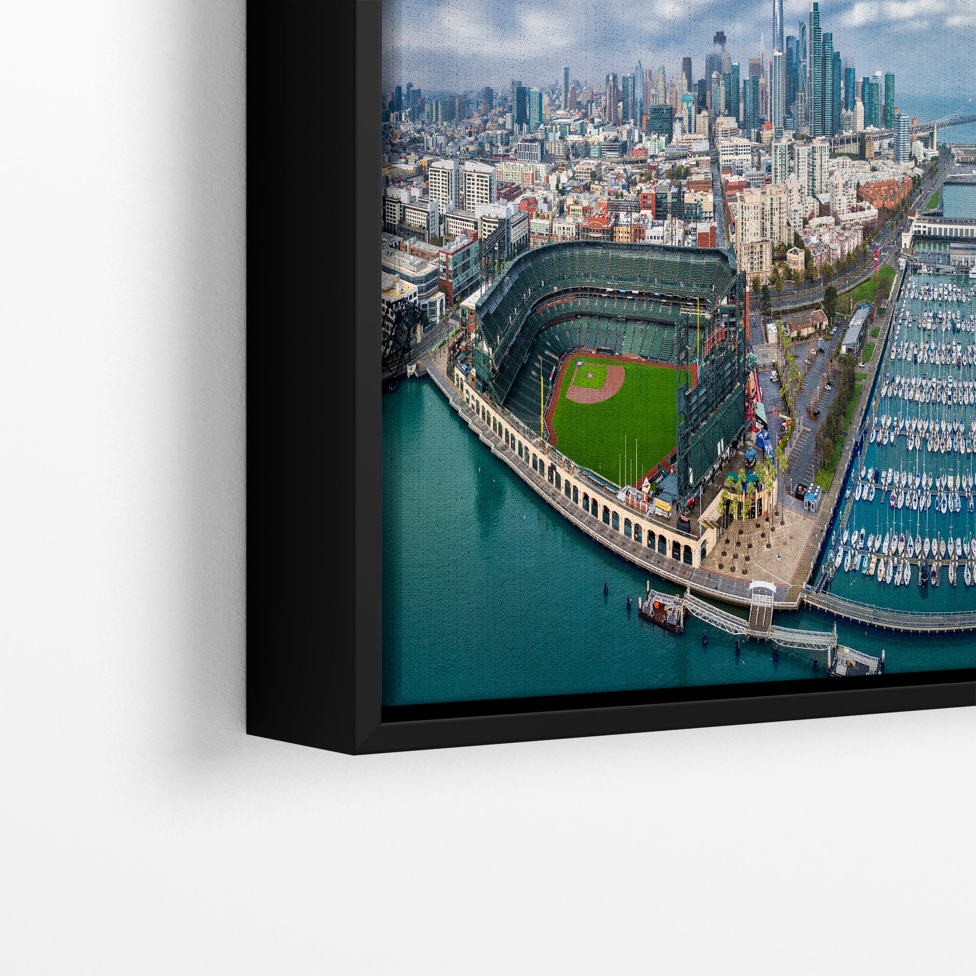 San Francisco Giants Baseball Stadium, Oracle Park Canvas Print