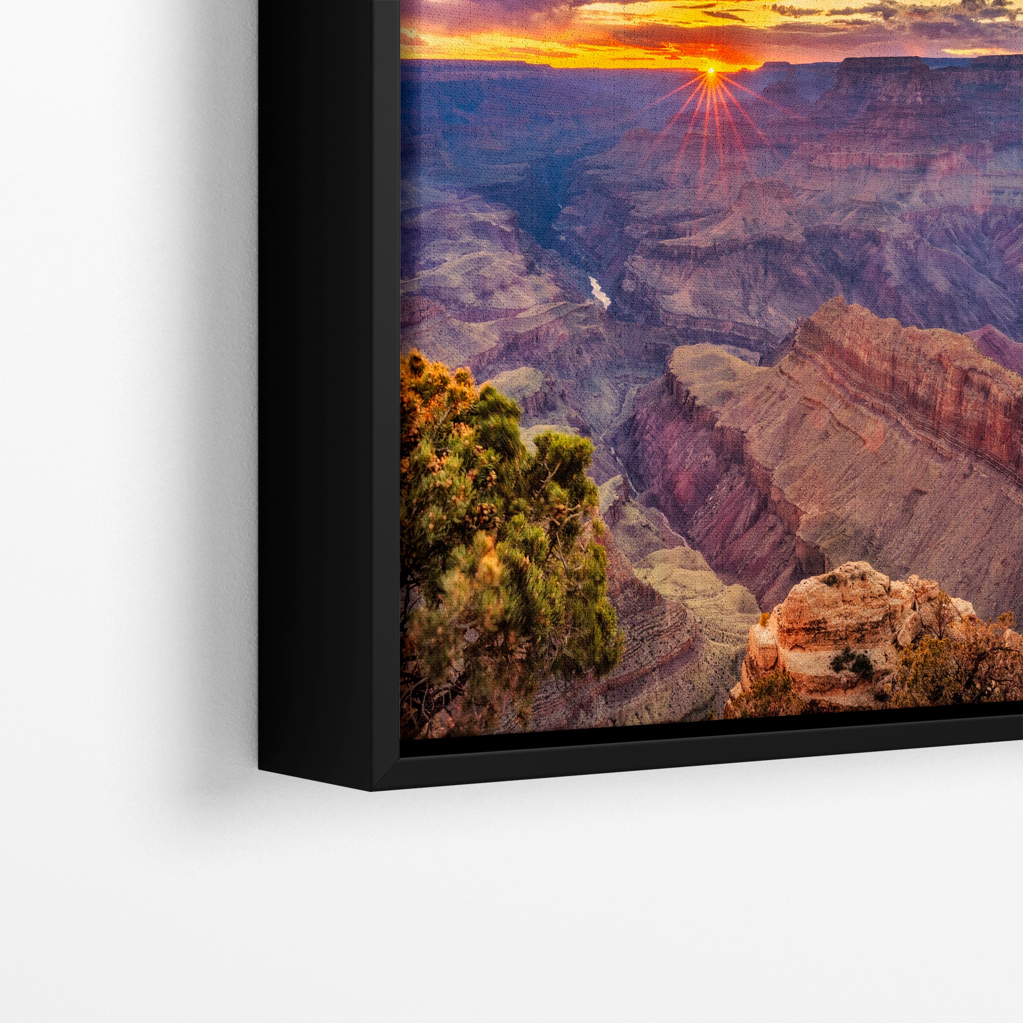 Grand Canyon National Park, Arizona Desert Picture Nature Photo, Bohemian Style Relaxation Artwork for Meditation, Office & House Decor