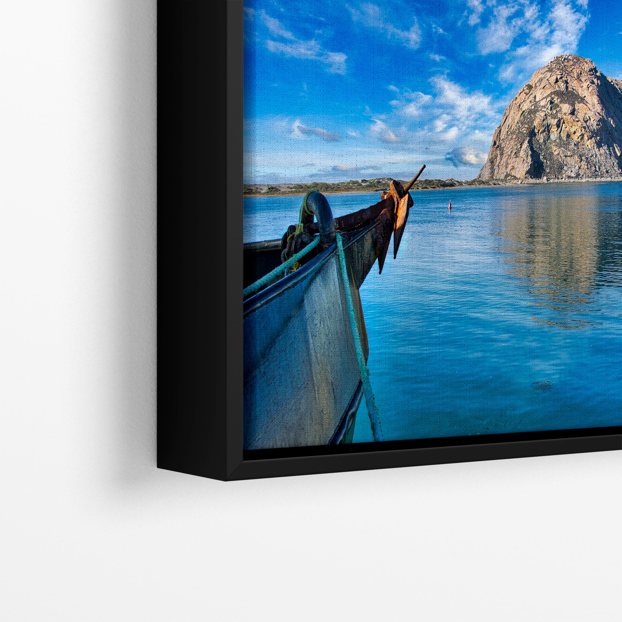 Morro Bay California Coastline Ocean Picture Nature Photo, Morro Rock Coastal Relaxation Artwork, Dorm Room, Office & House Decor