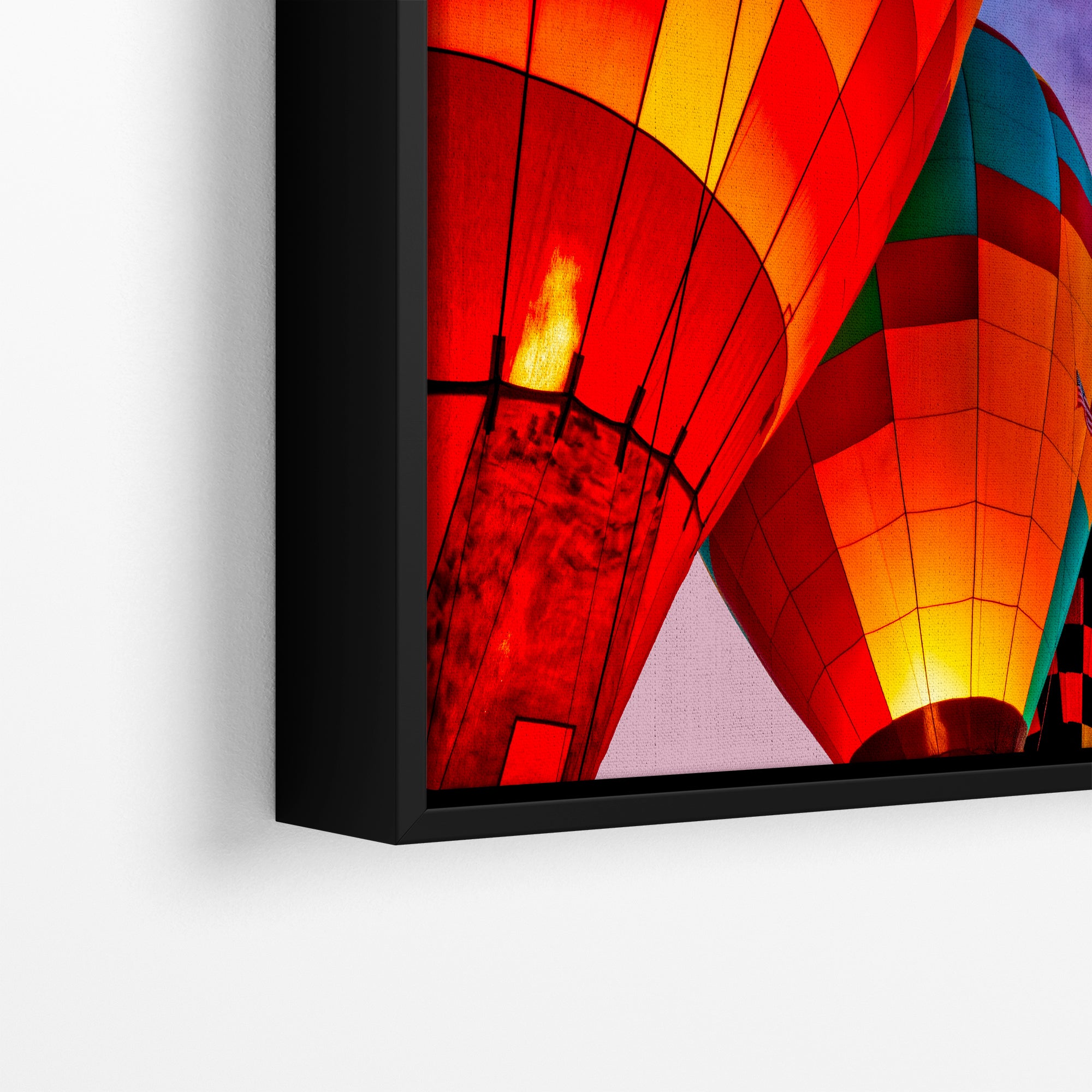 Hot Air Balloon Festival Morning Glow Photo | Albuquerque New Mexico Balloon Fiesta Wall Art | Office, Cubicle & House Decor