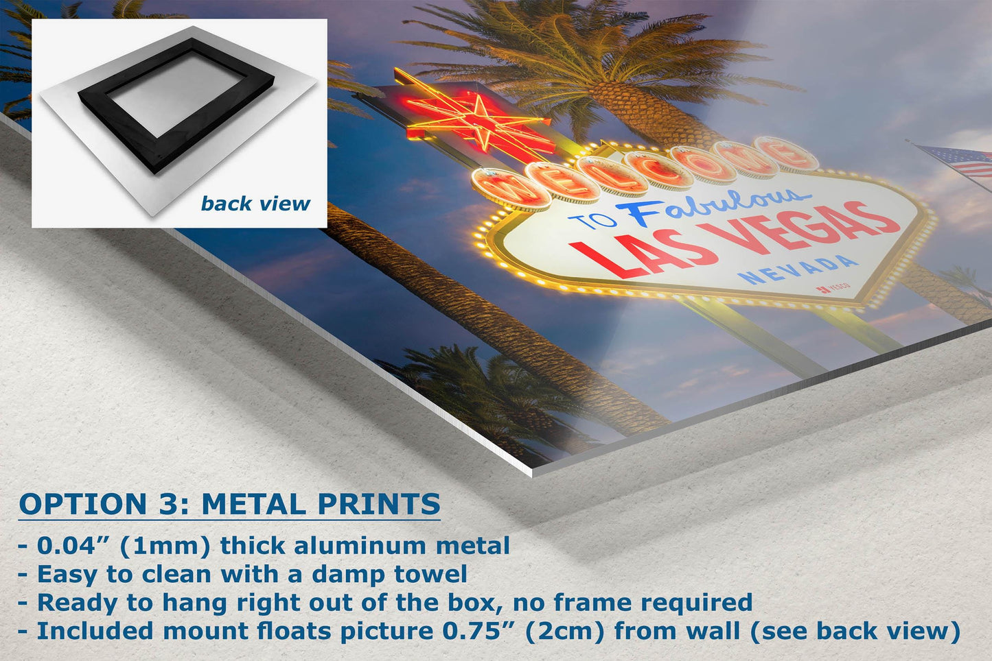 Welcome to Fabulous Las Vegas Nevada Sign Casino Decor, Souvenir Wall Art, Gambling Theme Giant Canvas Print, Neon Sign