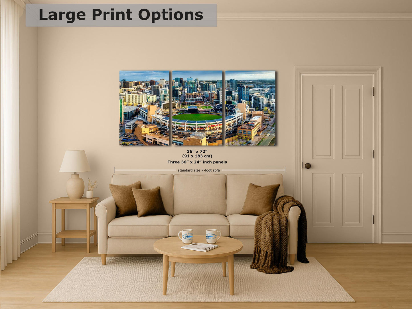San Diego Padres Baseball Petco Park – MLB Stadium Wall Art for Sports Fans & Home Decor