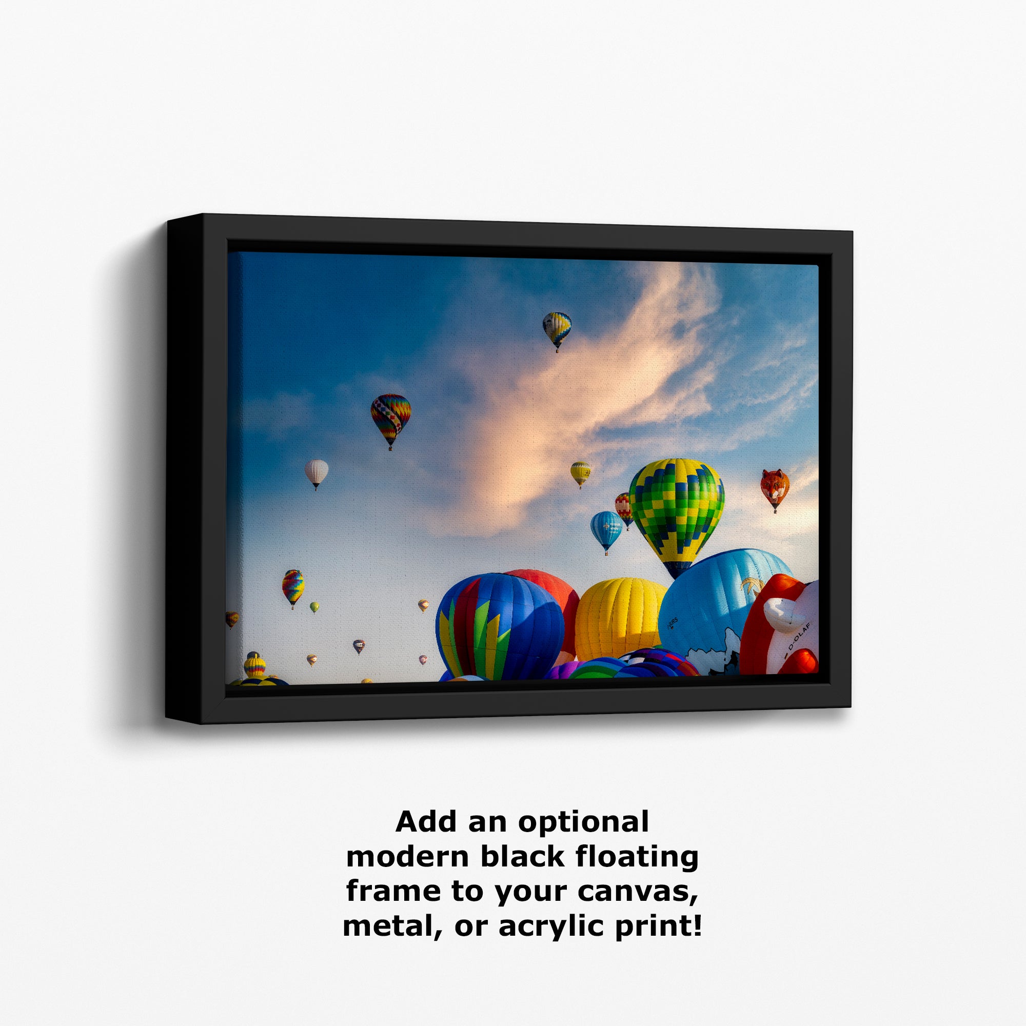 Hot Air Balloon Festival | Albuquerque New Mexico Balloon Fiesta Wall Art | Office, Cubicle & House Decor