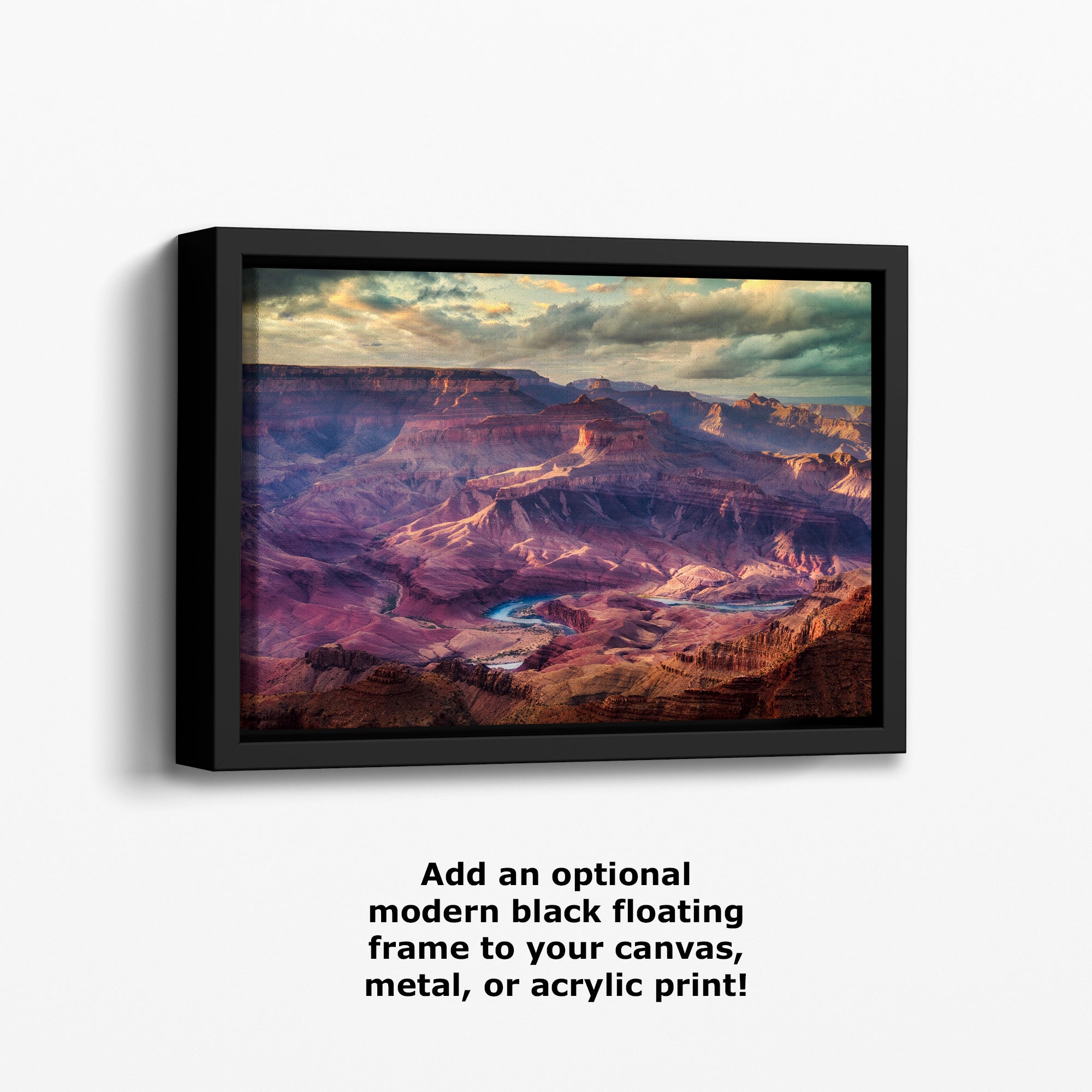 Grand Canyon National Park, Red Rock Arizona Desert Picture Nature Photo, Bohemian Style Relaxation Artwork for Meditation, Apartment, Office & House Decor