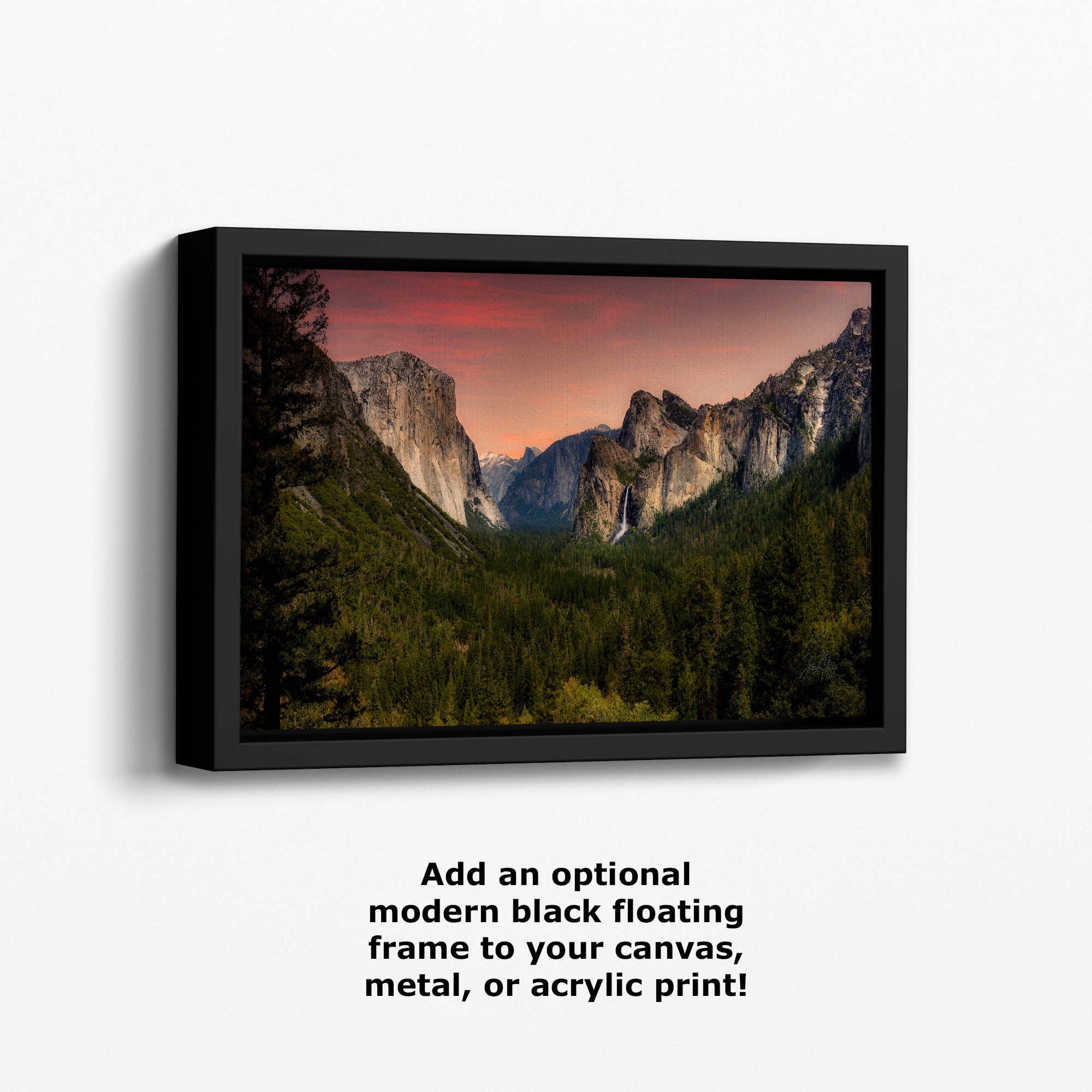 Yosemite National Park Mountain Picture Nature Photo Bohemian Relaxation Artwork for Meditation