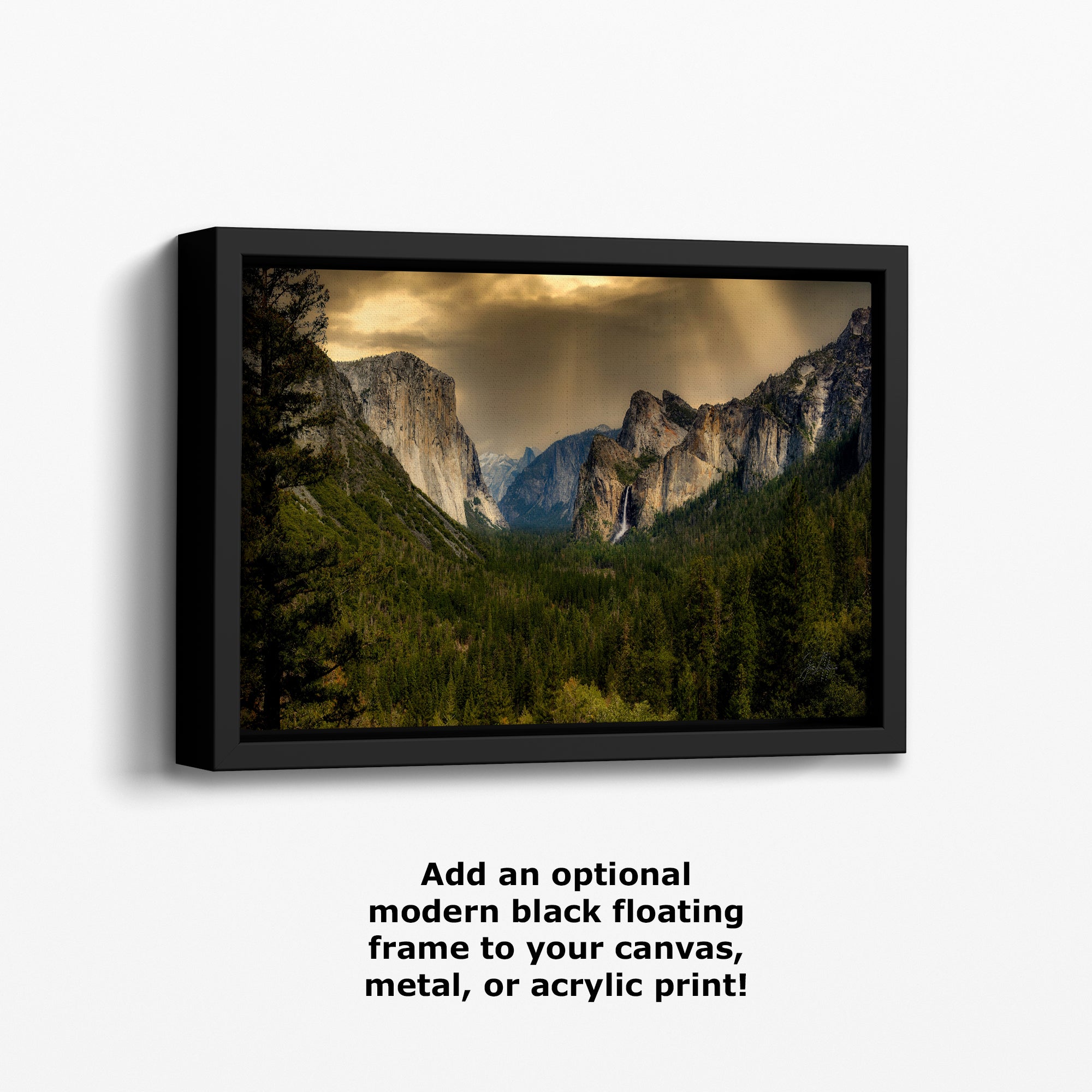 Yosemite National Park Mountain Picture Nature Photo Bohemian Relaxation Artwork for Meditation