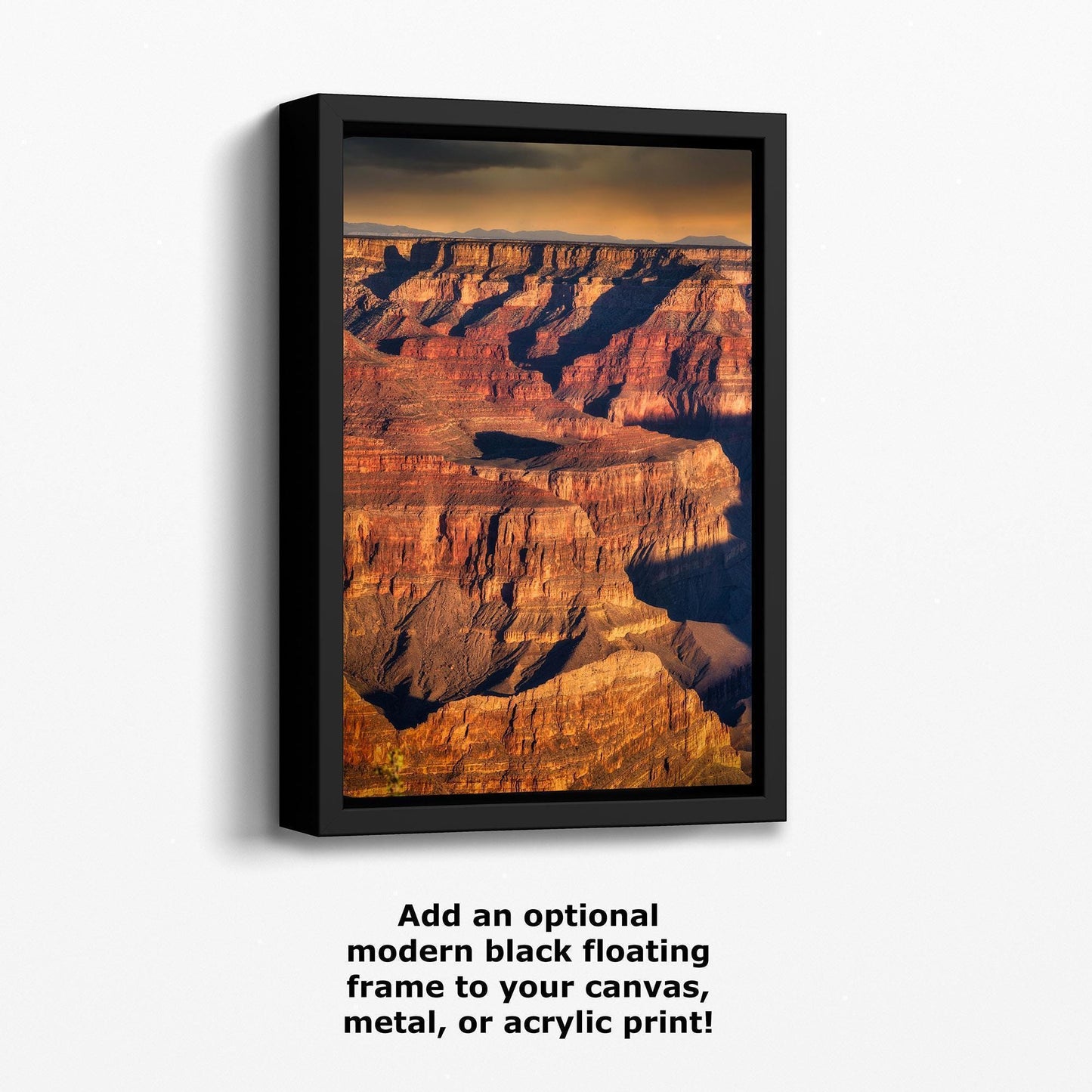 Grand Canyon National Park, Arizona Desert Picture Nature Photo, Bohemian Style Relaxation Artwork for Meditation, Apartment, Office & House Décor