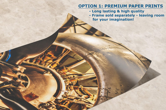 Studebaker Engine Pilot Gift for Airplane Lovers, Vintage WWII Aircraft Wall Art, Aviation History Decor, Retro Photo Man Cave Idea