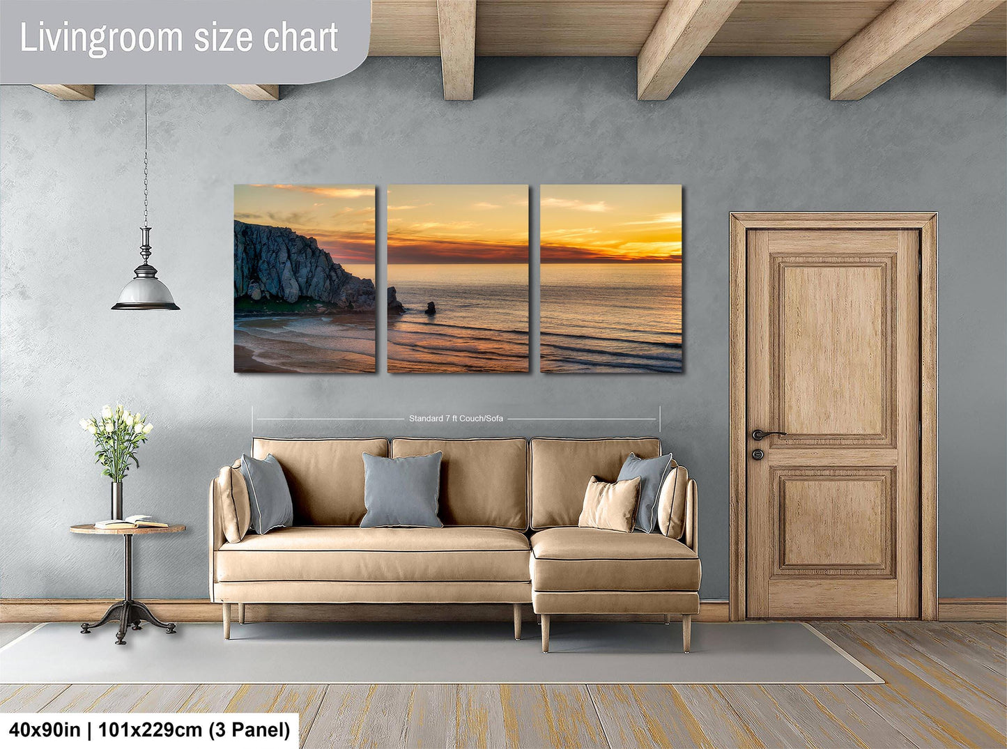Morro Bay California Coastline Ocean Picture Nature Photo, Morro Rock Aerial Sunset Coastal Relaxation Artwork, Dorm Room, Office & House Decor