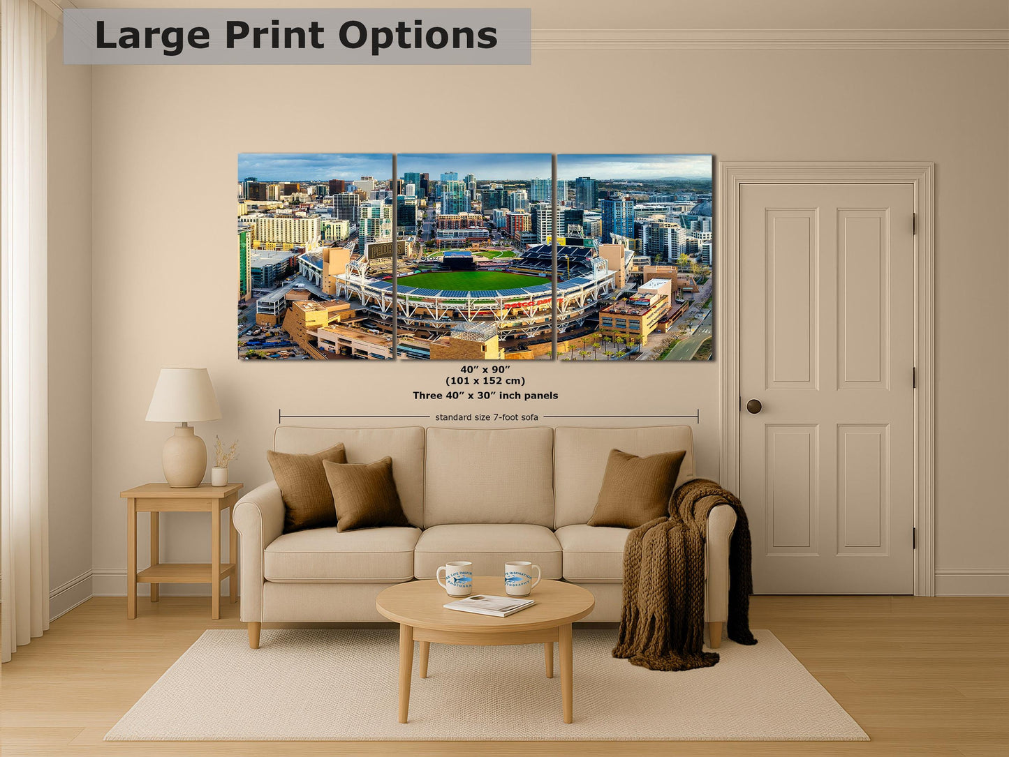 San Diego Padres Baseball Petco Park – MLB Stadium Wall Art for Sports Fans & Home Decor