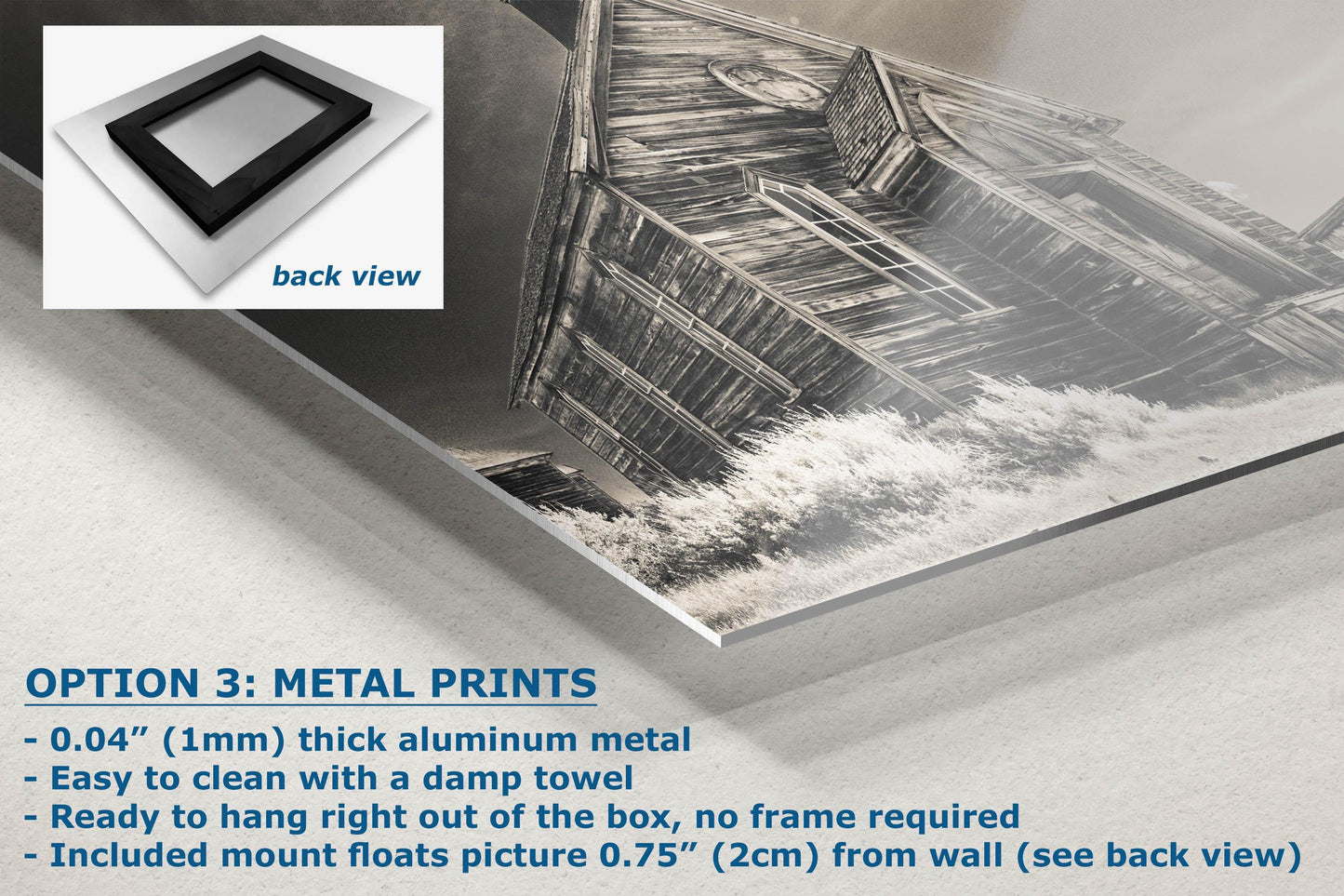 Bodie Ghost Town Western Decor | Abandoned Forgotten Towns | Black and White Historic California Photography