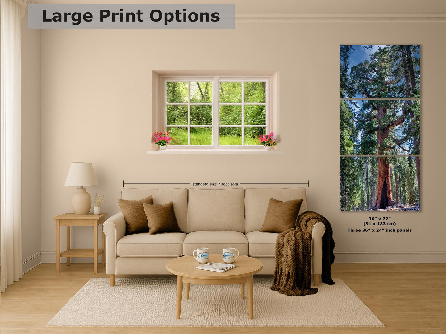 Giant Sequoia Tree Forest Picture Nature Photo, Yosemite Redwood Trees, Mariposa Grove Tree Hugger Decor, Forest Bathing for Relaxation