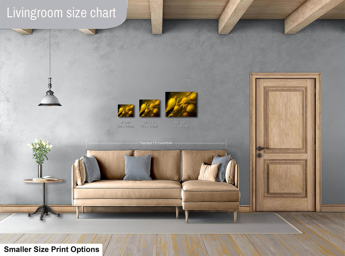 Kelp Forest Seaweed Pictures Underwater Scenery, Ocean Life Marine Biology Nature Photo Relaxation Artwork Decor for Office Dorm Room Decor