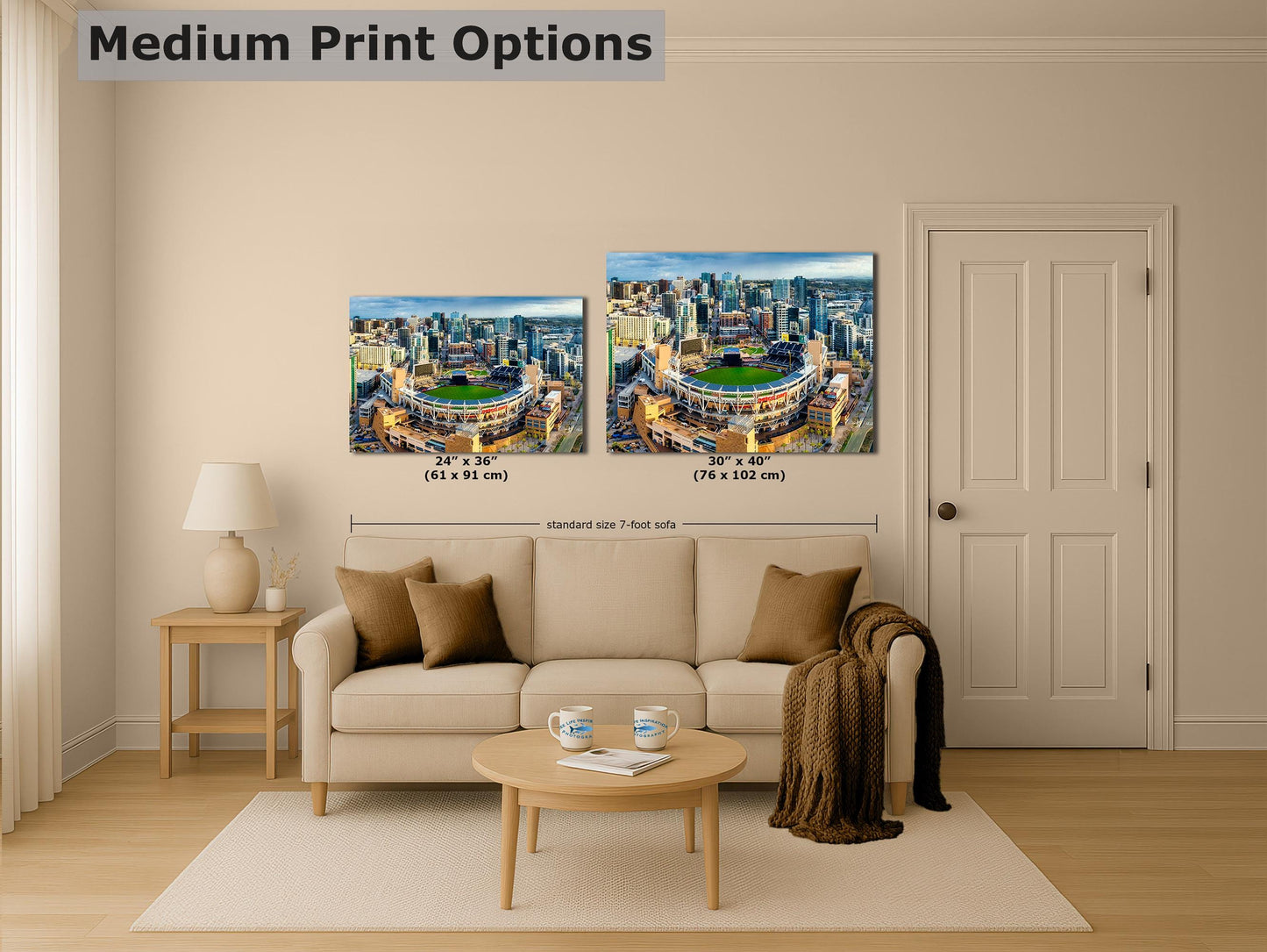San Diego Padres Baseball Petco Park – MLB Stadium Wall Art for Sports Fans & Home Decor