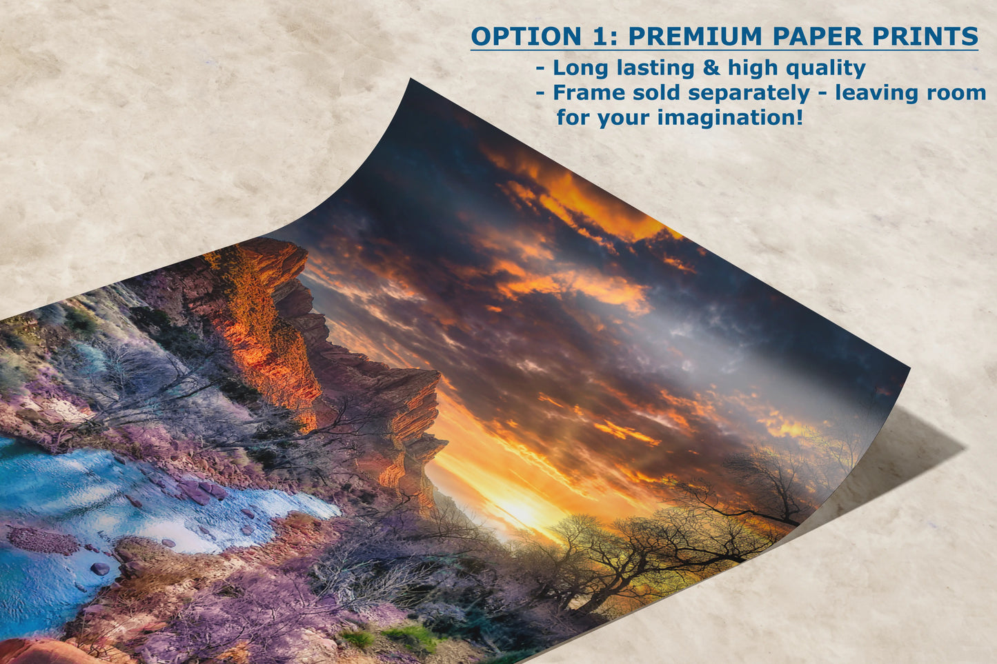 Zion National Park, Watchman, Southern Utah Desert Picture, Southwestern Wall Art, Relaxation Artwork Nature Photo for House Decor