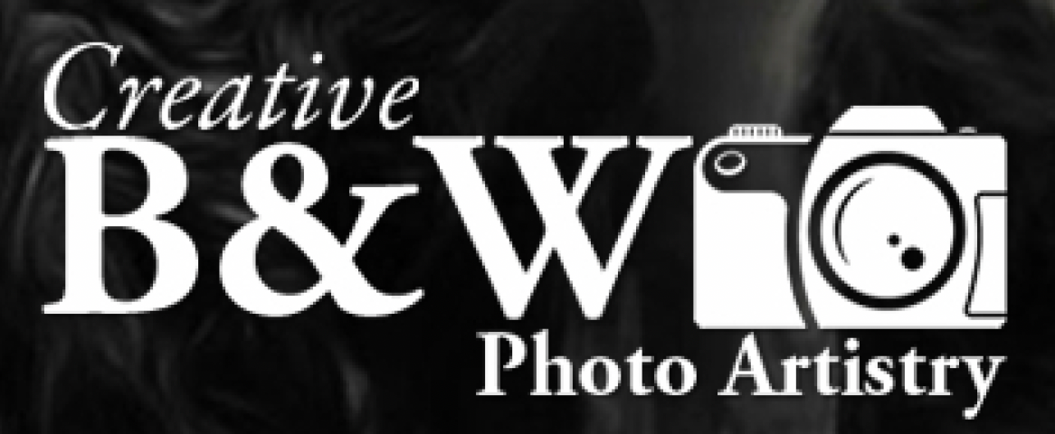 creative b&w photo artistry logo