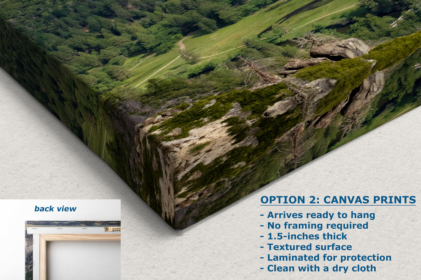 Yosemite Falls Glacier Point National Park Nature Photo Relaxation Artwork for Meditation, Office, Dorm, Apartment, and House Decor