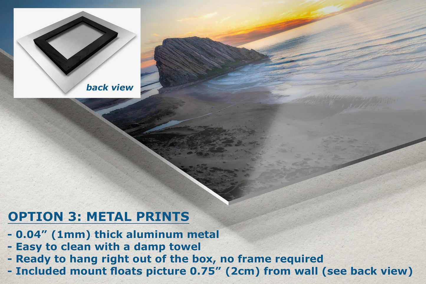 Morro Bay California Coastline Ocean Picture Nature Photo Panorama, Morro Rock Coastal Relaxation Artwork, Dorm Room, Office & House Decor