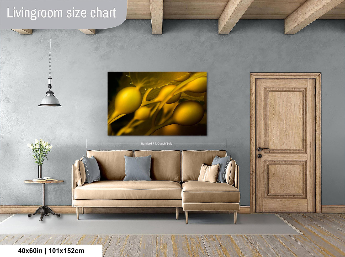 Kelp Forest Seaweed Pictures Underwater Scenery, Ocean Life Marine Biology Nature Photo Relaxation Artwork Decor for Office Dorm Room Decor